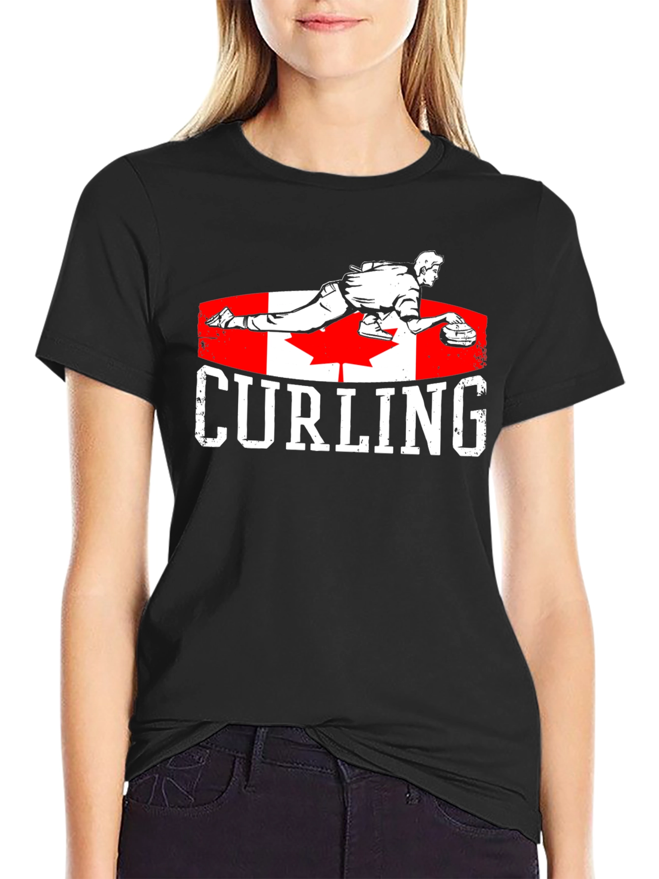 Canadian Curling T-Shirt