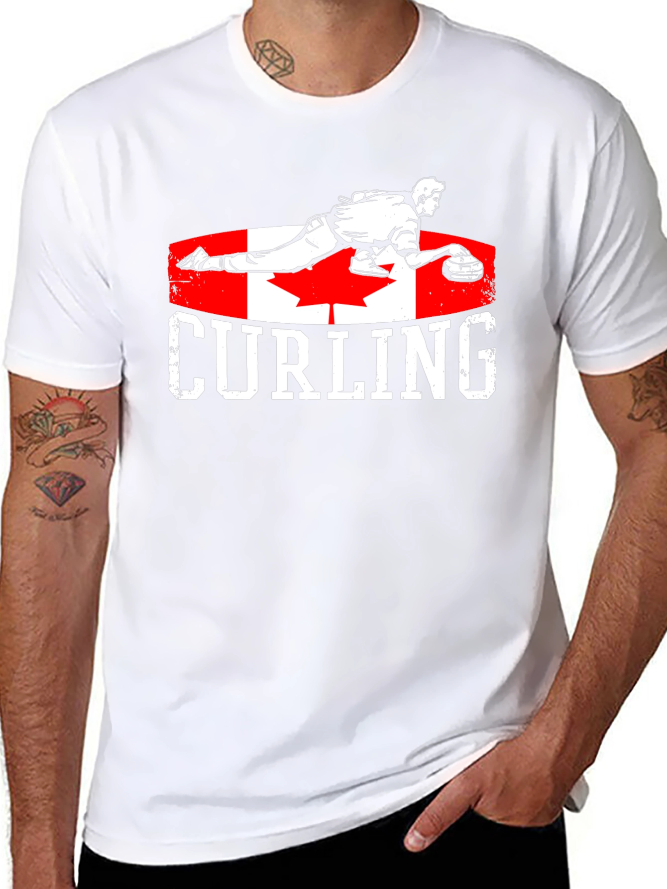 Canadian Curling T-Shirt