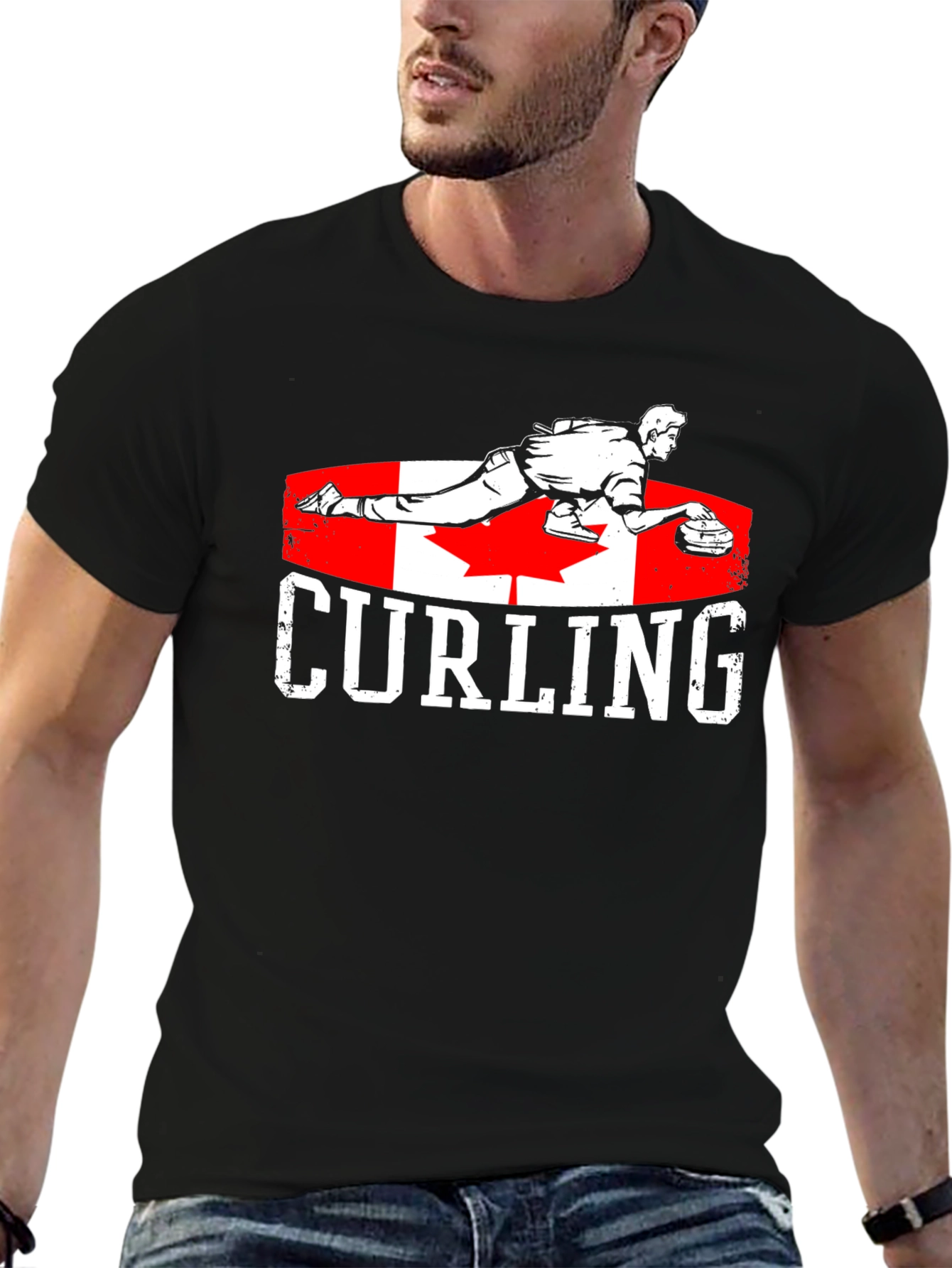 Canadian Curling T-Shirt