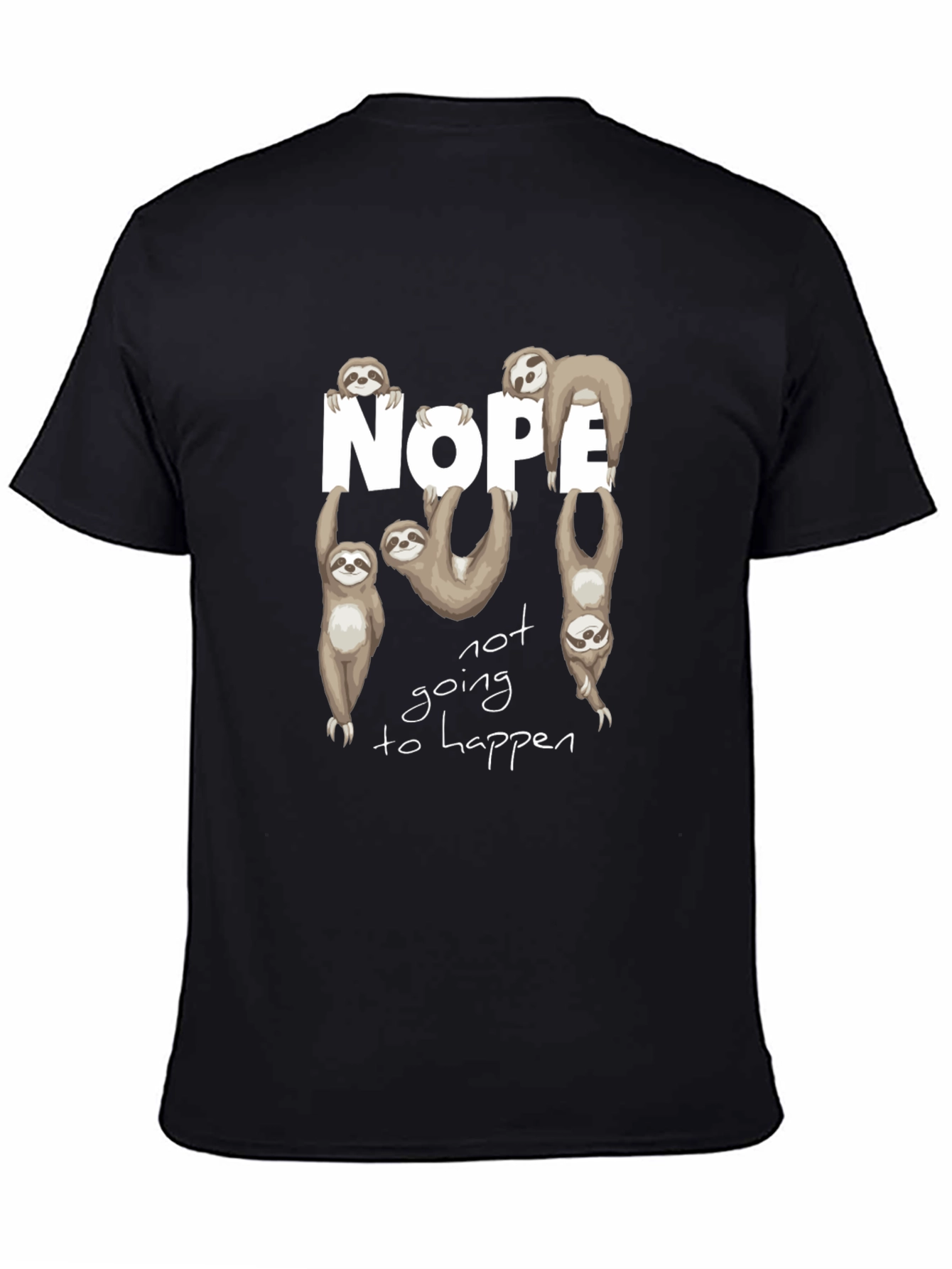 Sloth Nope T-Shirt - Funny & Relaxed Vibe