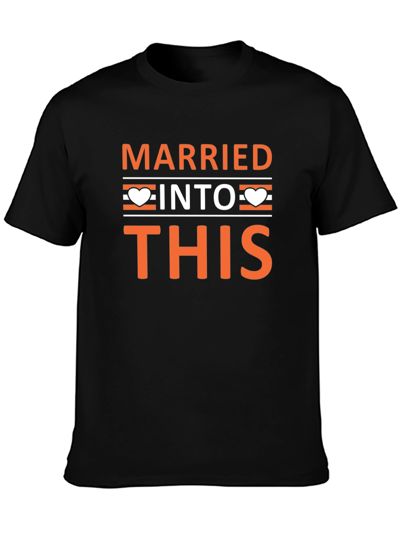 Married Into This Graphic Tee - Black