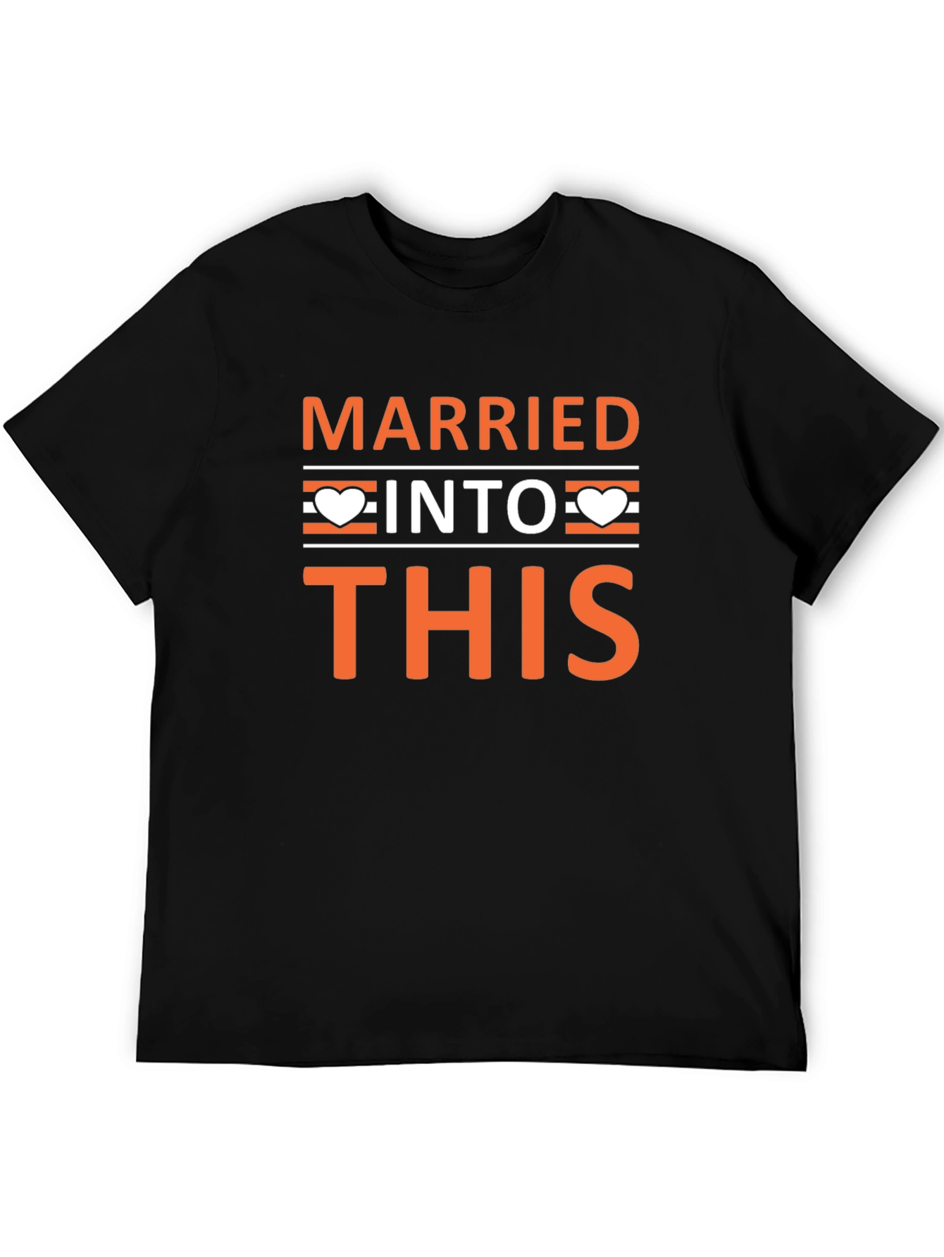 Married Into This Graphic Tee - Black