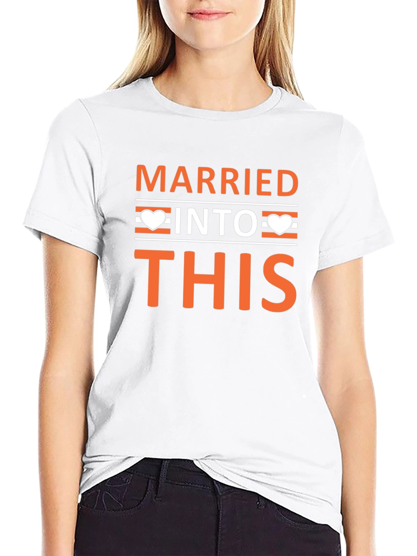Married Into This Graphic Tee - Black