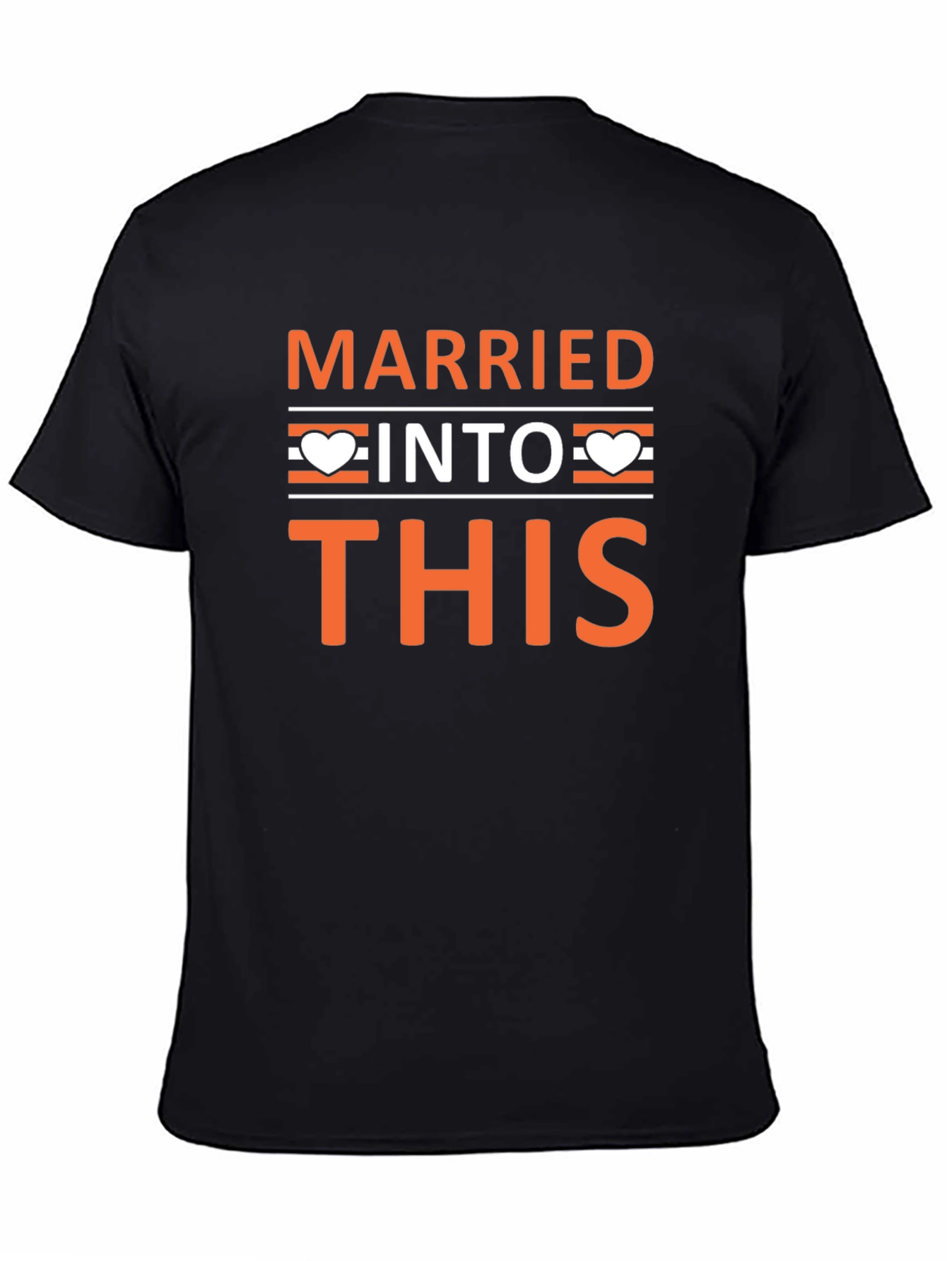 Married Into This Graphic Tee - Black