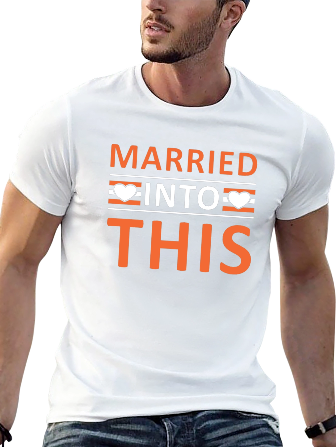 Married Into This Graphic Tee - Black