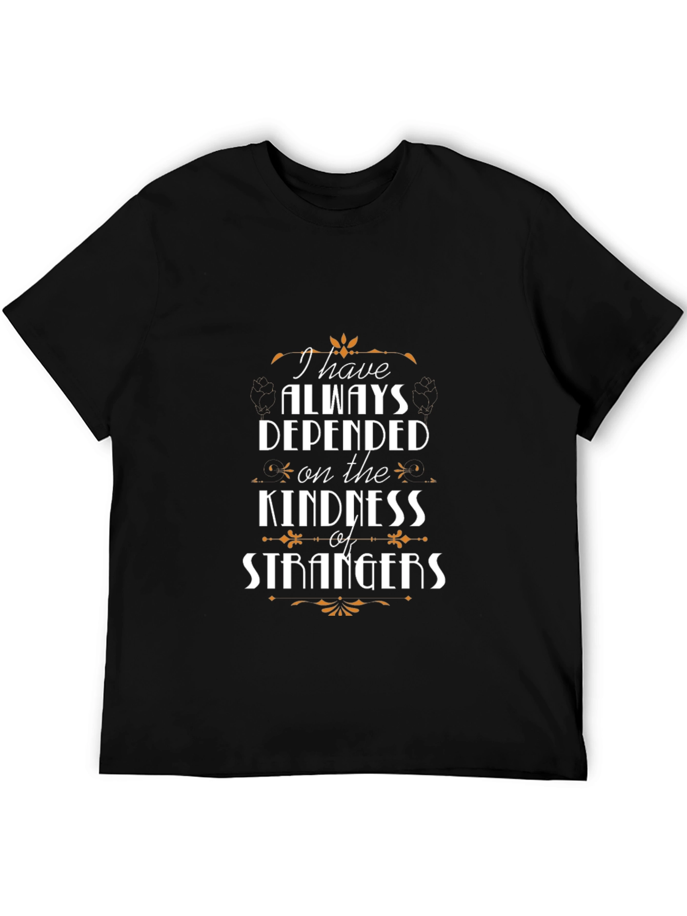 Kindness of Strangers Black T-Shirt