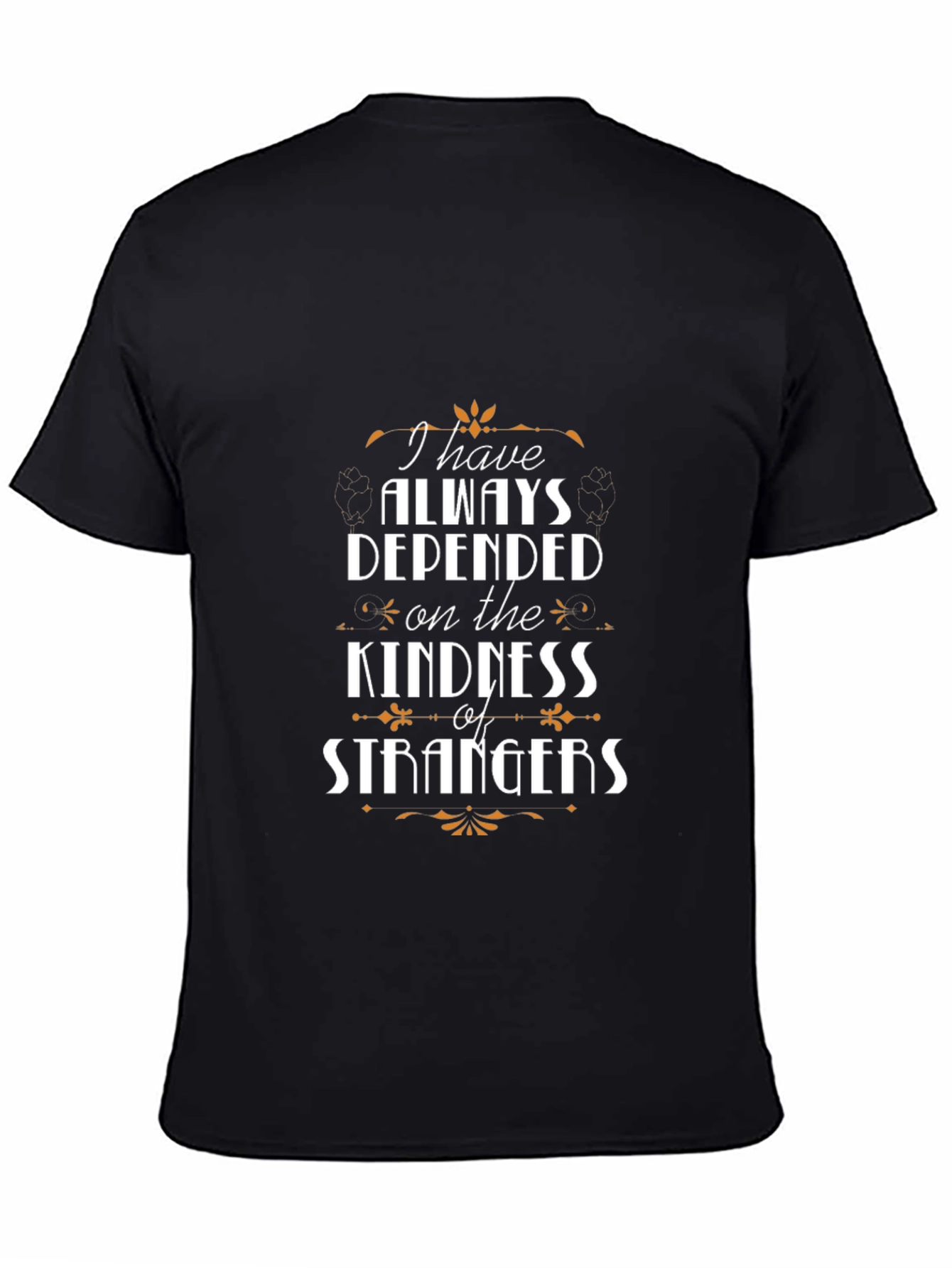 Kindness of Strangers Black T-Shirt
