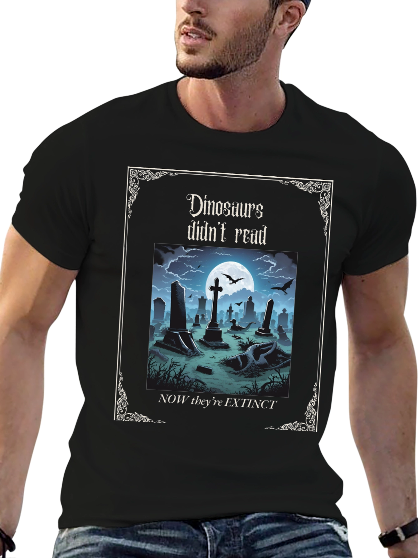 Dinosaurs Didnt Read T-Shirt