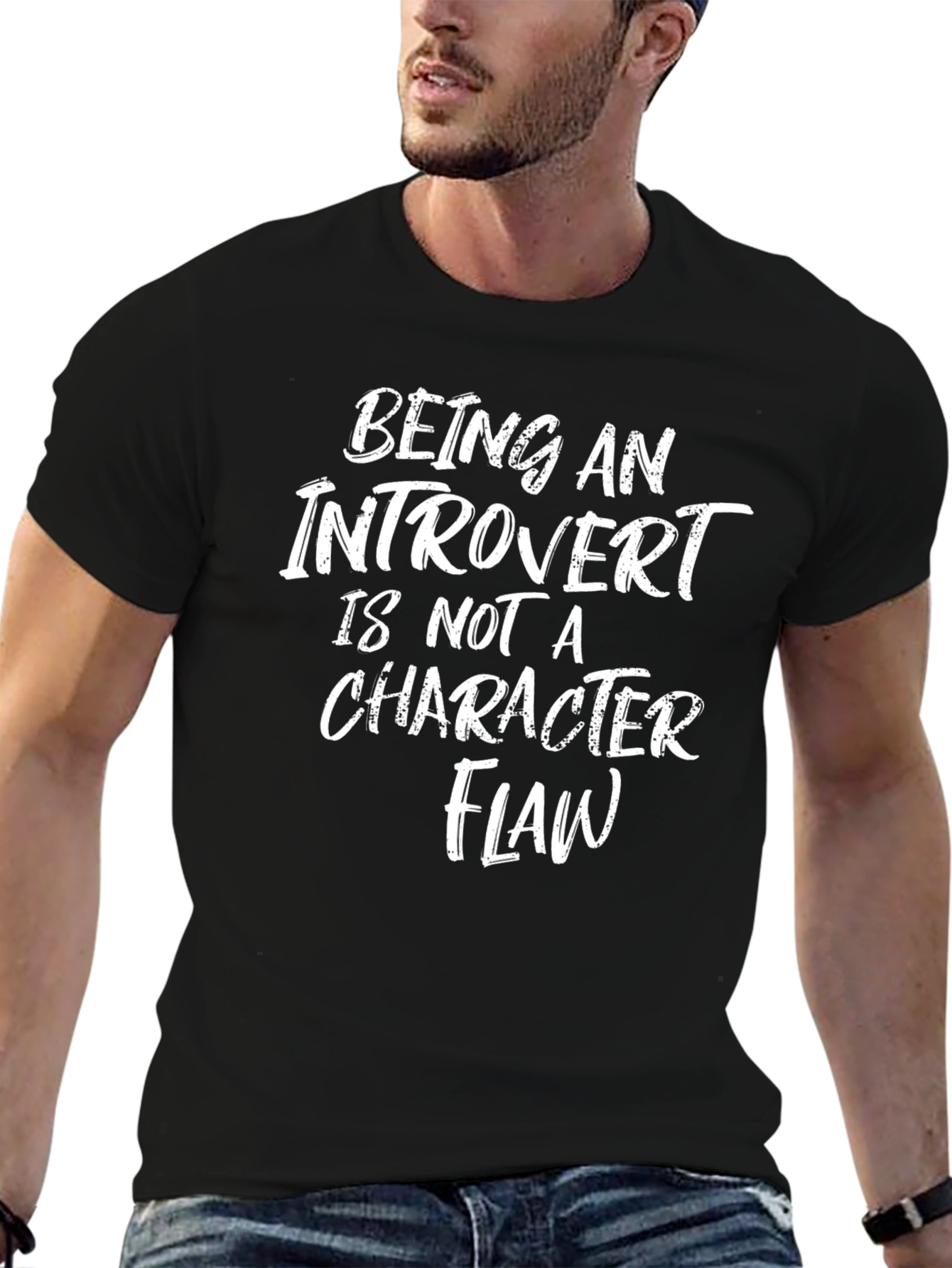 Introvert Character Flaw Graphic T-Shirt
