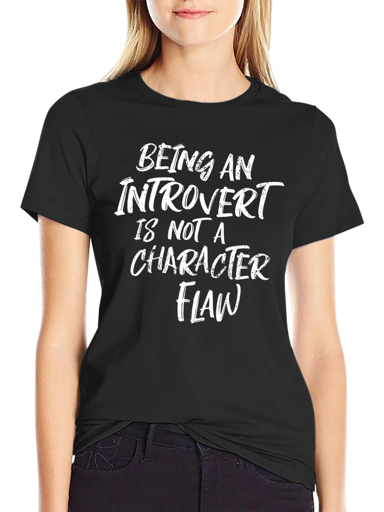 Introvert Character Flaw Graphic T-Shirt