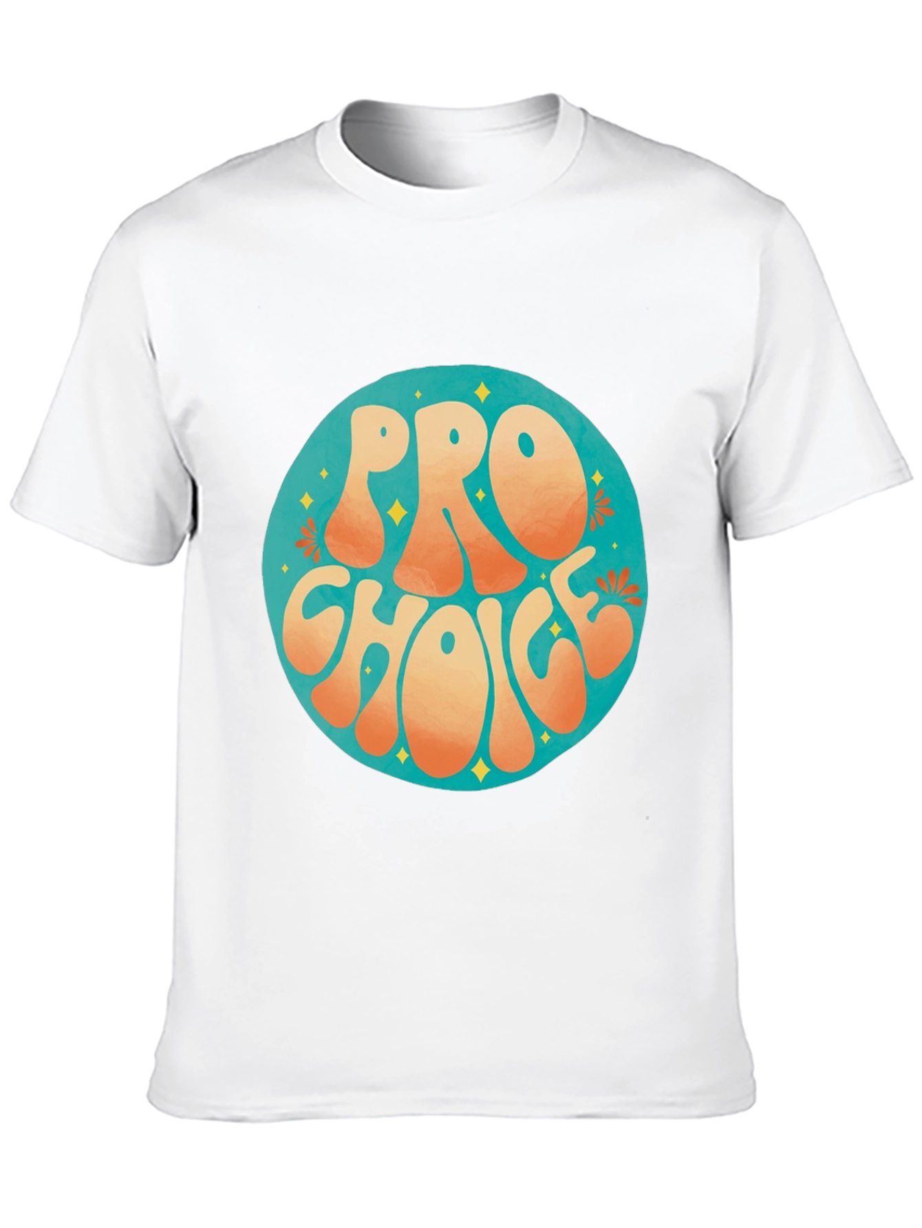 Pro Choice Retro Graphic Tee - Black Cotton T-Shirt