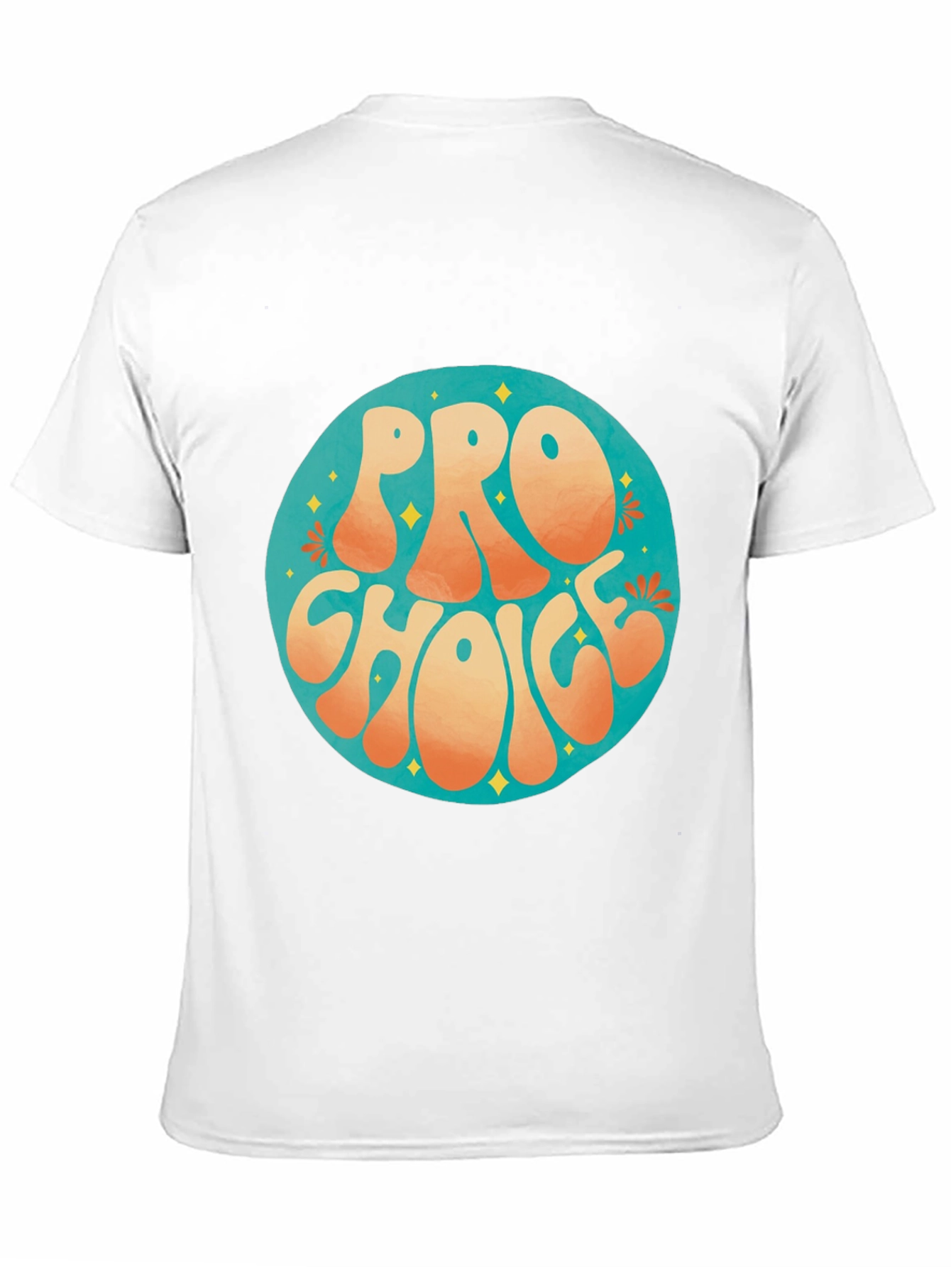 Pro Choice Retro Graphic Tee - Black Cotton T-Shirt