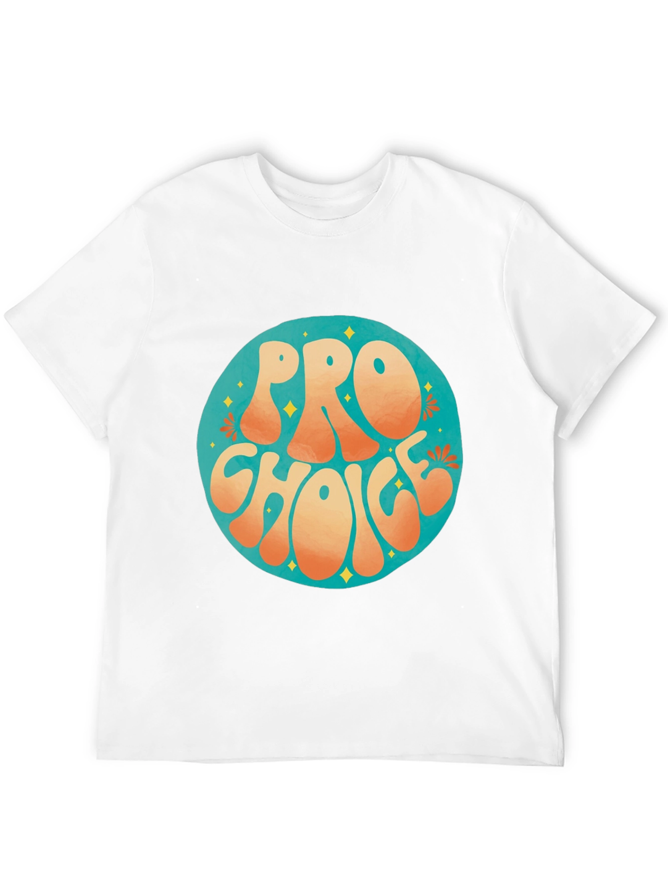 Pro Choice Retro Graphic Tee - Black Cotton T-Shirt