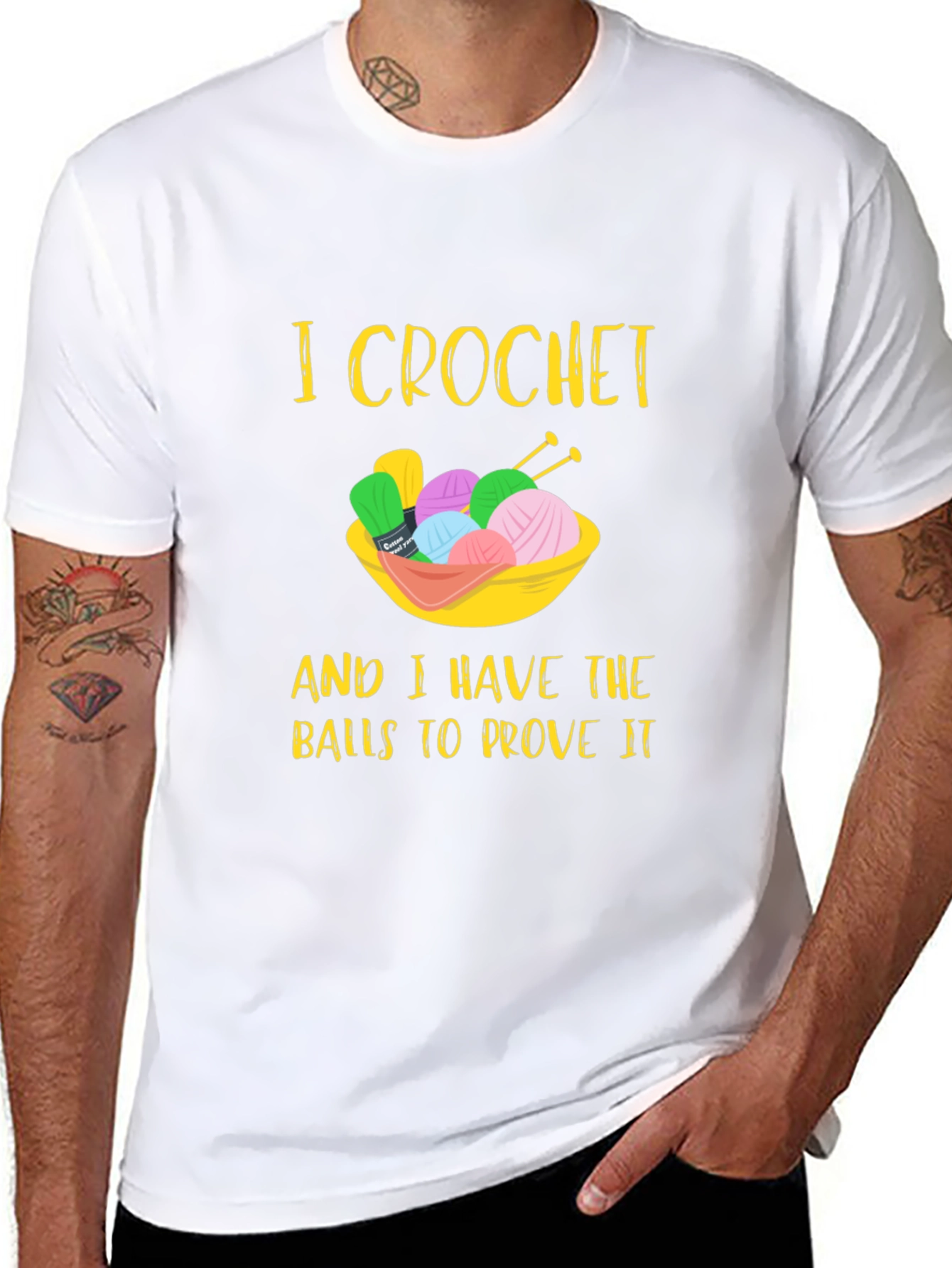 I Crochet Balls Graphic T-Shirt