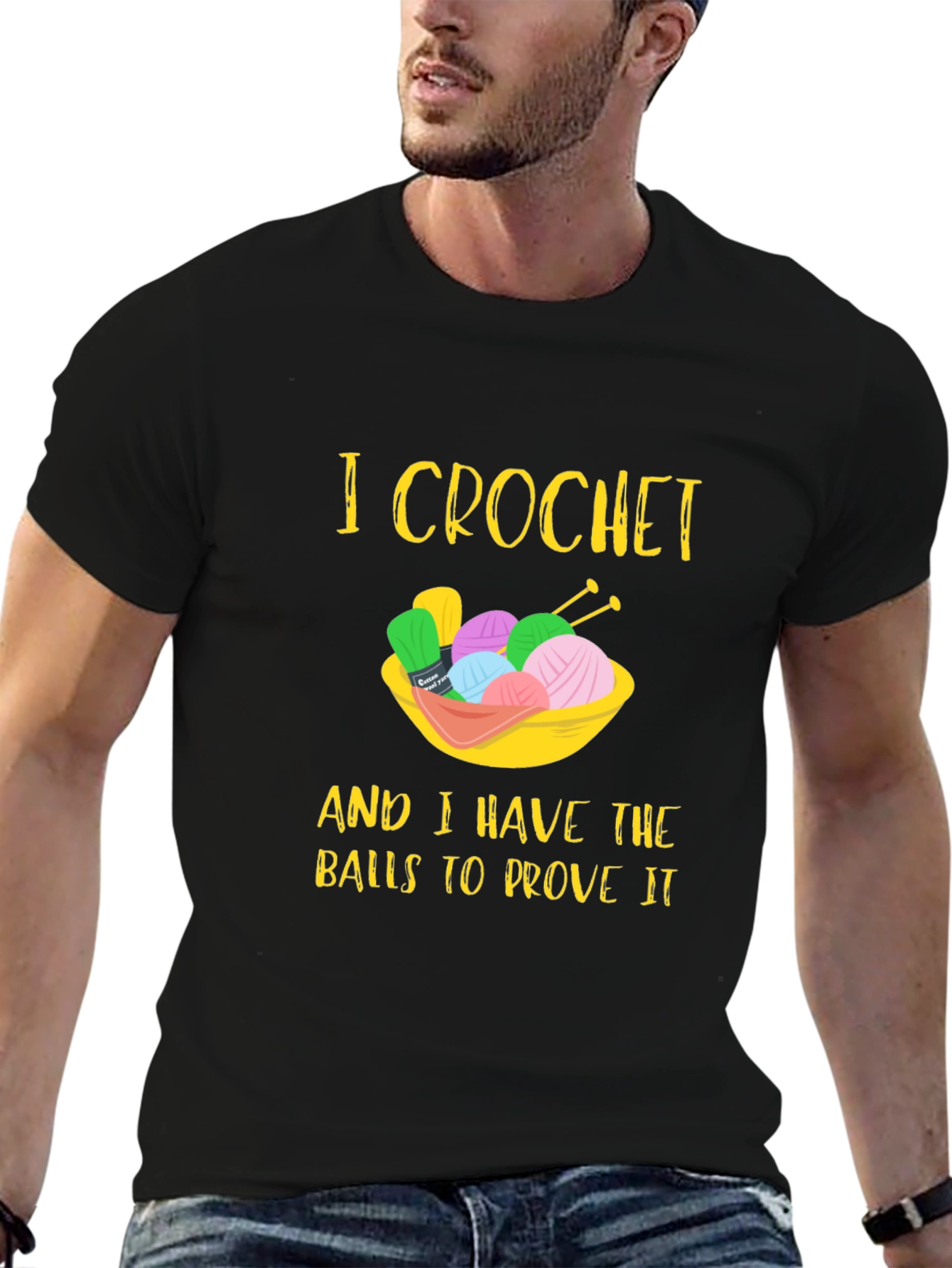 I Crochet Balls Graphic T-Shirt