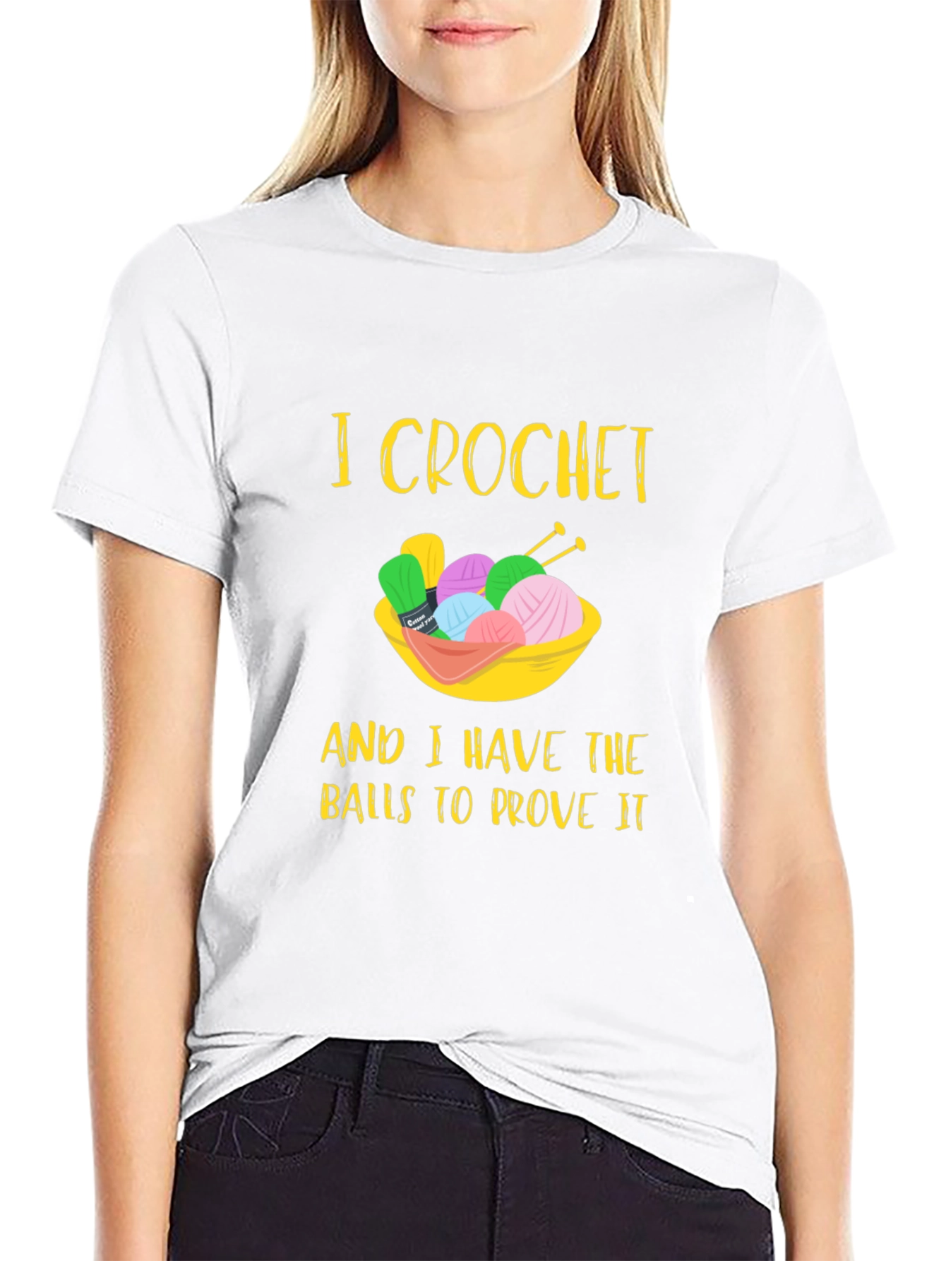 I Crochet Balls Graphic T-Shirt