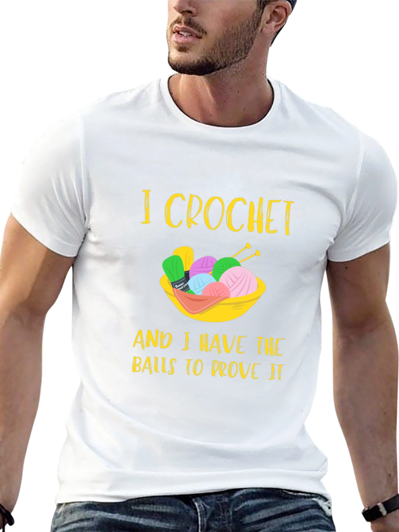 I Crochet Balls Graphic T-Shirt