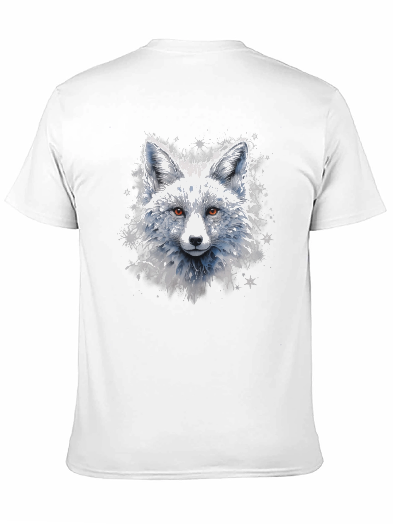 Arctic Fox Graphic Tee - Stylish Animal Print Shirt