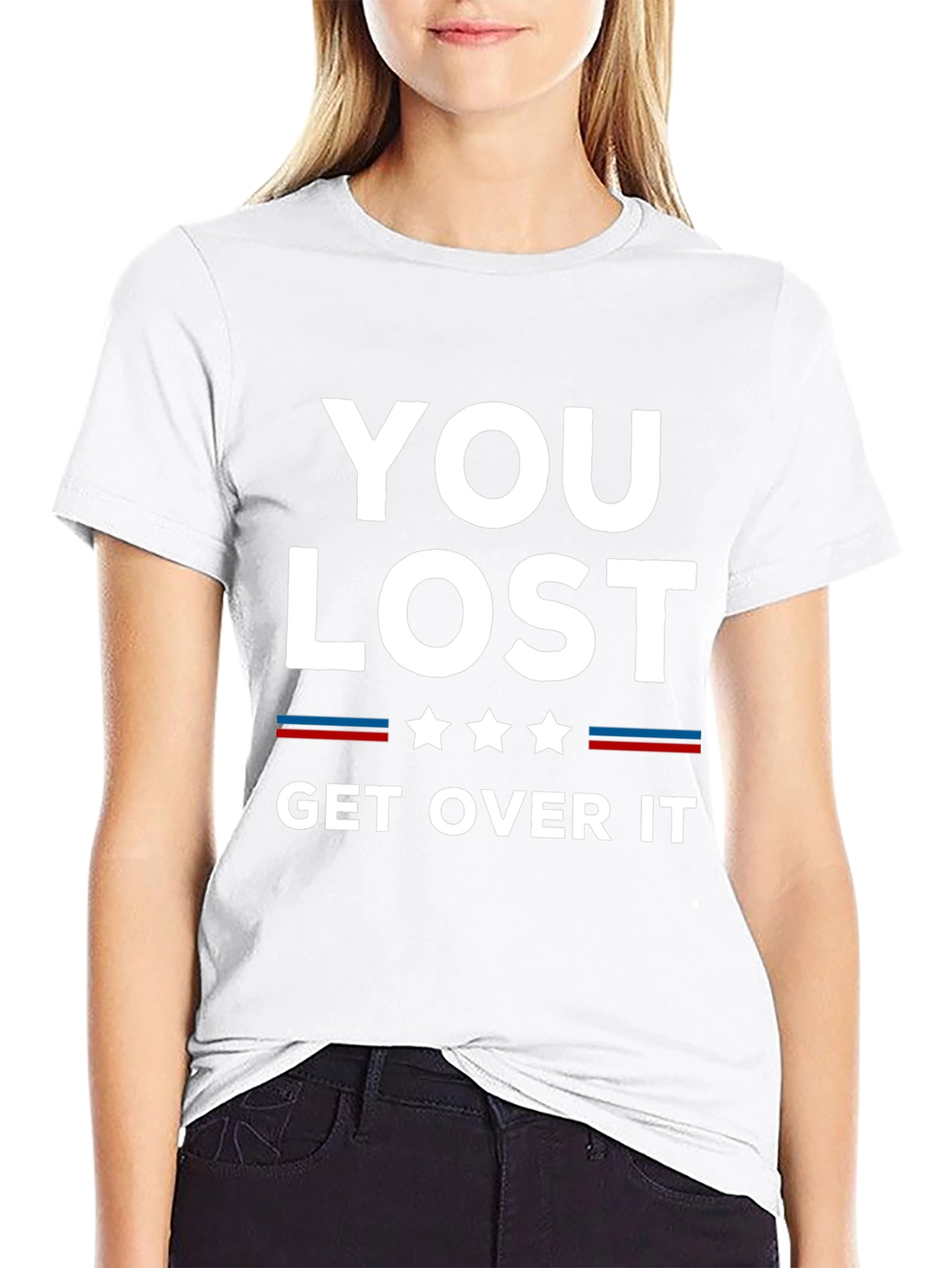 You Lost Get Over It Graphic T-Shirt
