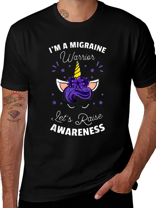 Migraine Warrior Awareness T-Shirt
