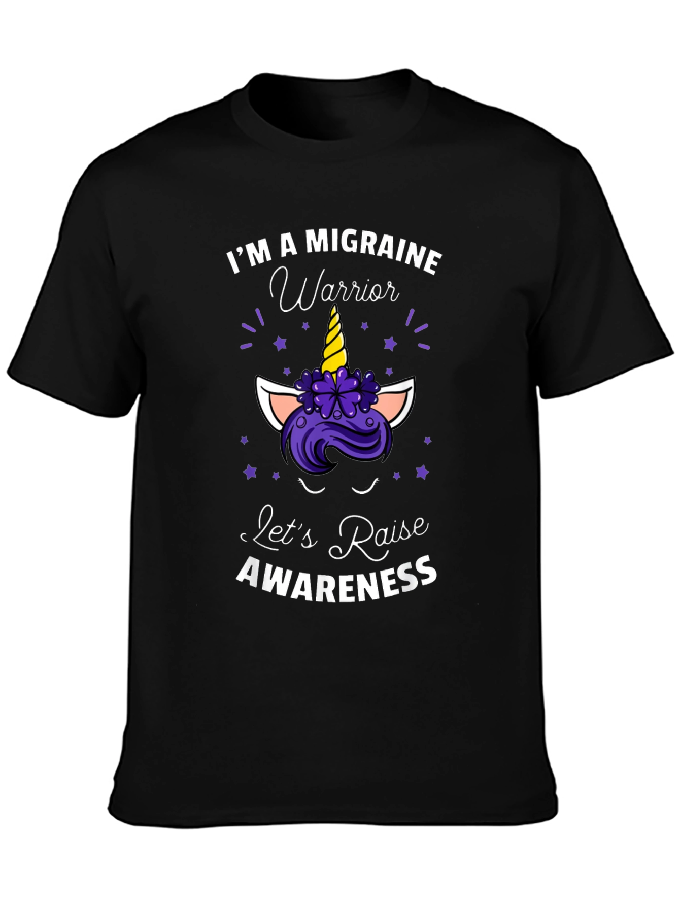 Migraine Warrior Awareness T-Shirt