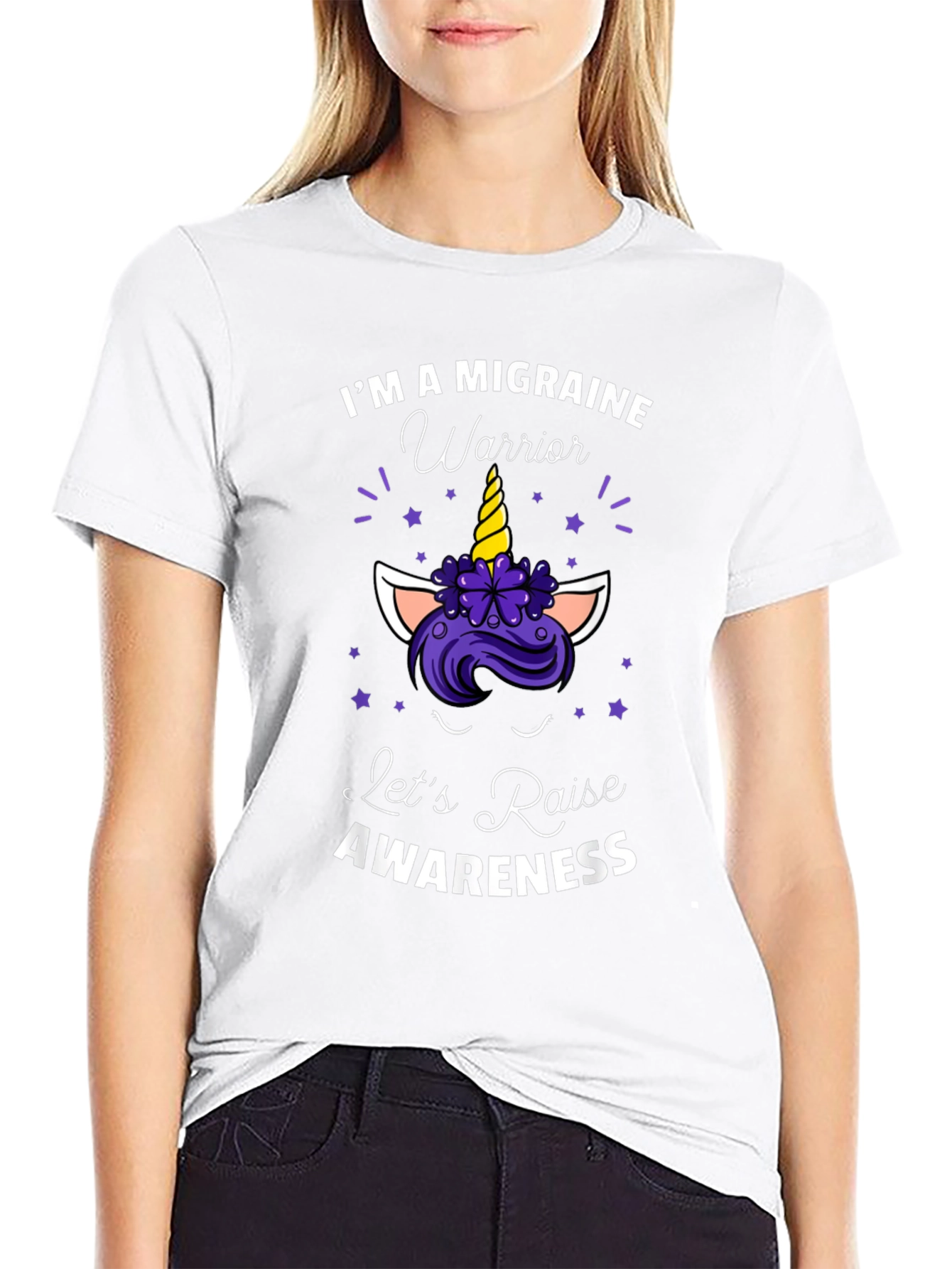 Migraine Warrior Awareness T-Shirt