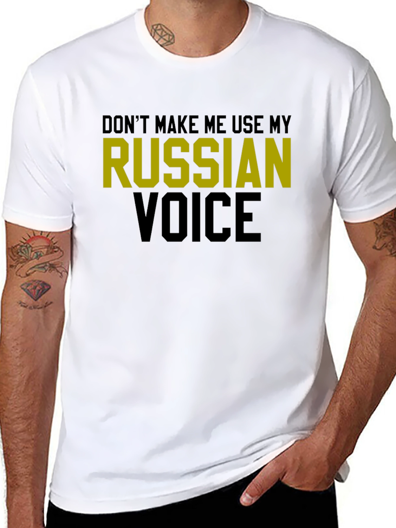 Dont Make Me Use My Russian Voice T-Shirt