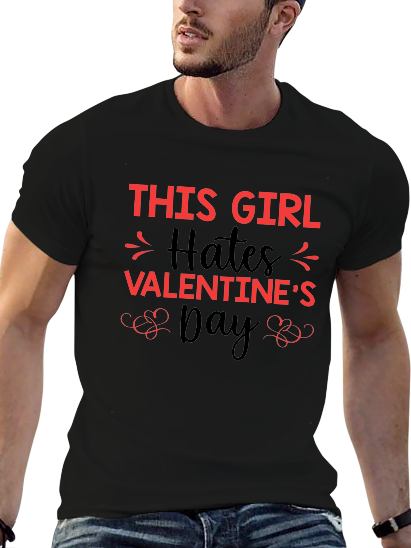 Valentines Day Hater Graphic Tee