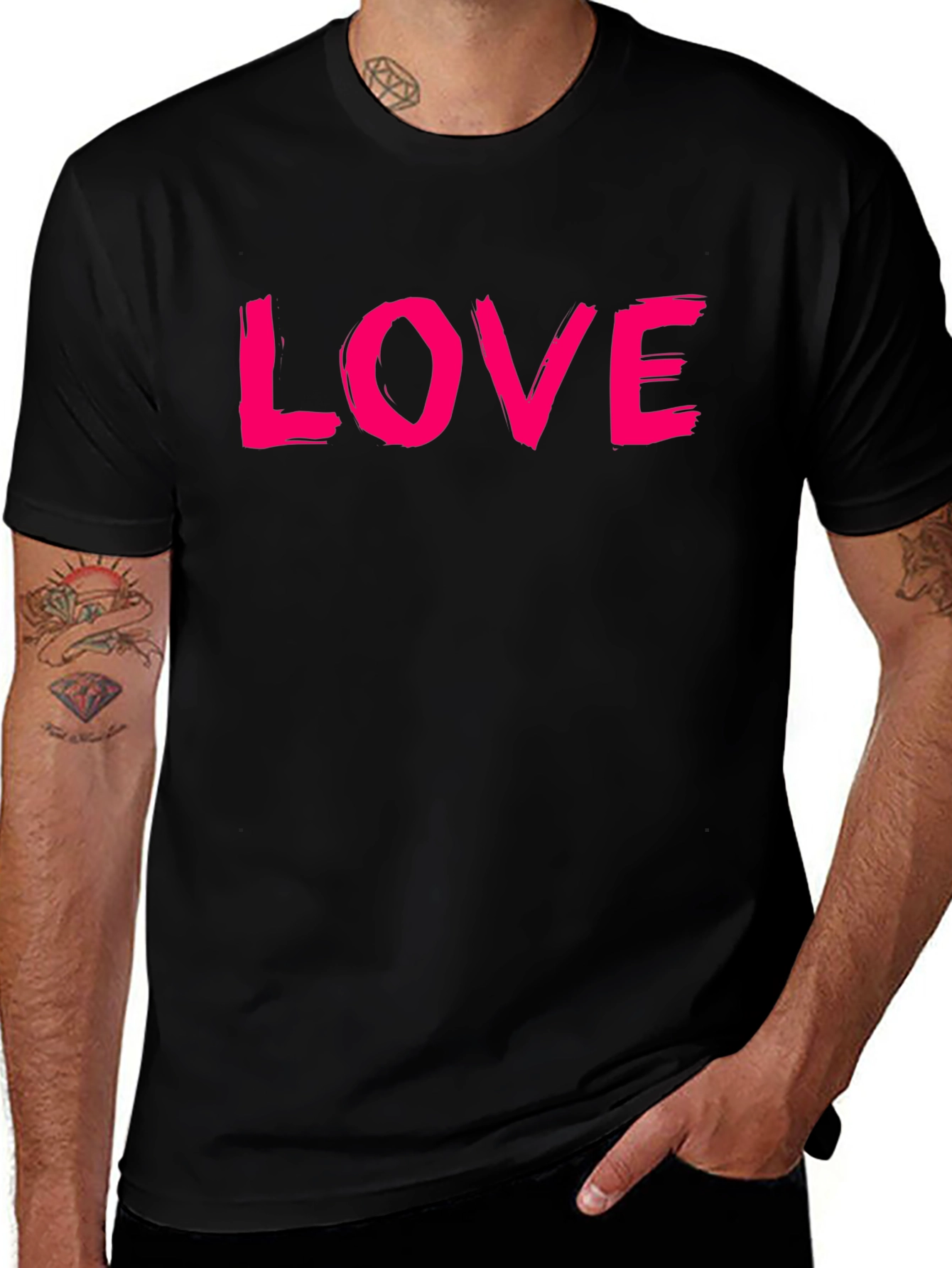 Love Graphic Tee - Bold Statement Shirt