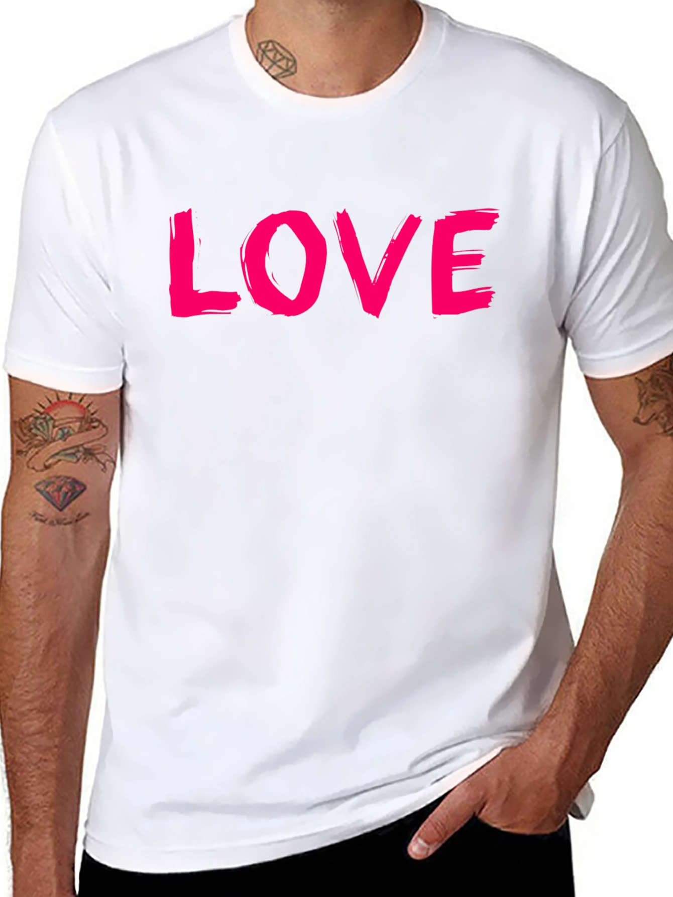 Love Graphic Tee - Bold Statement Shirt