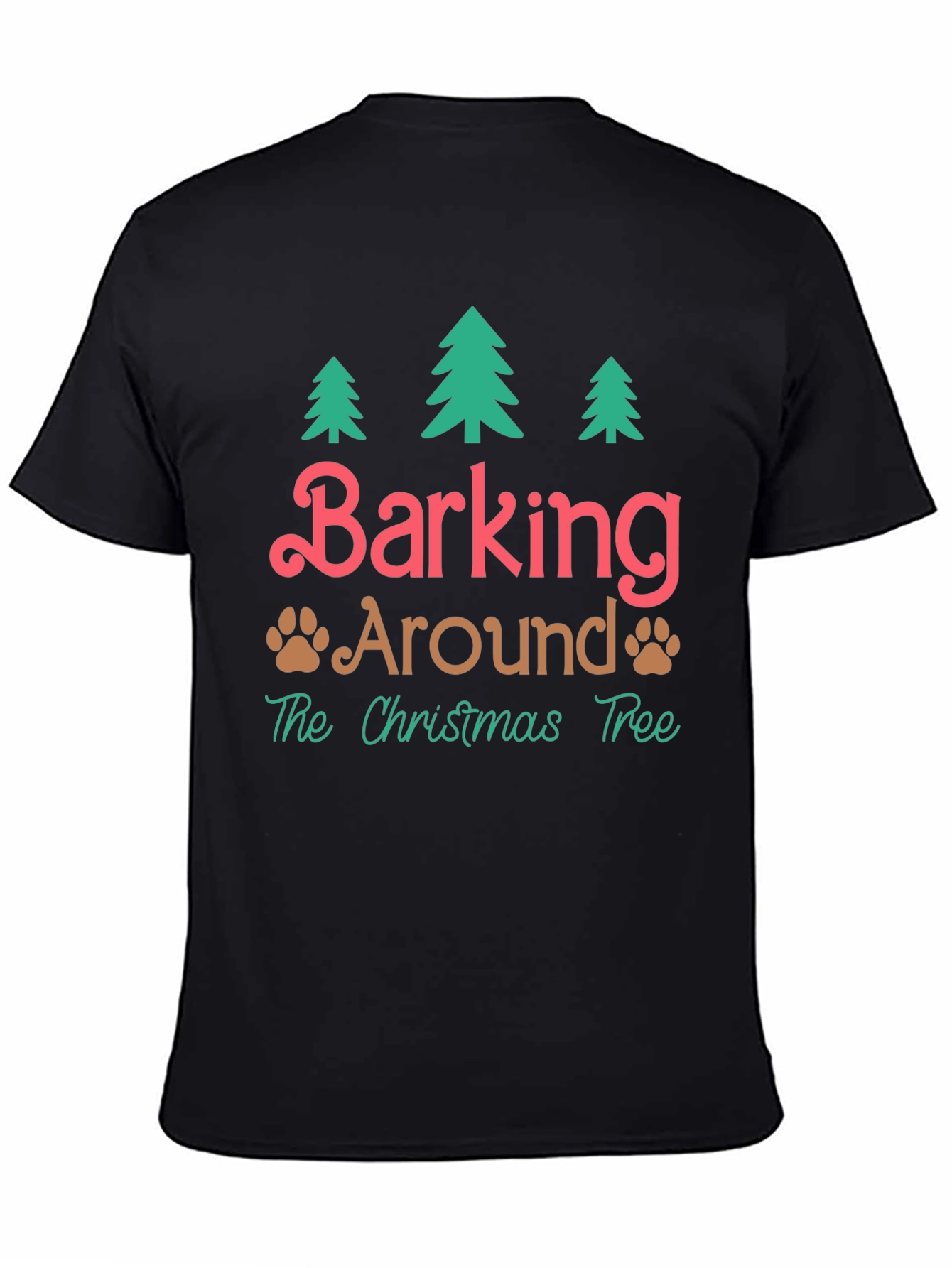 Festive Barking Around Christmas T-Shirt