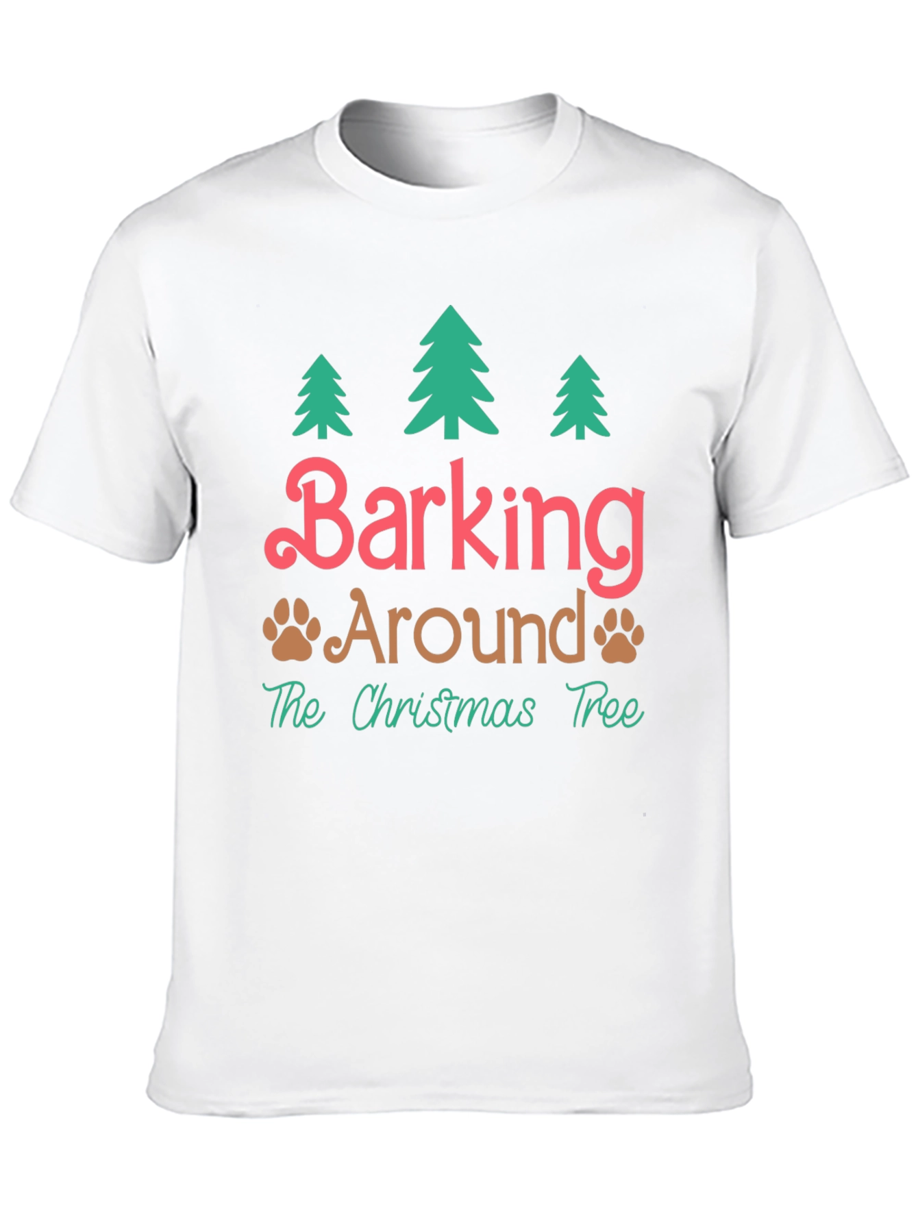 Festive Barking Around Christmas T-Shirt
