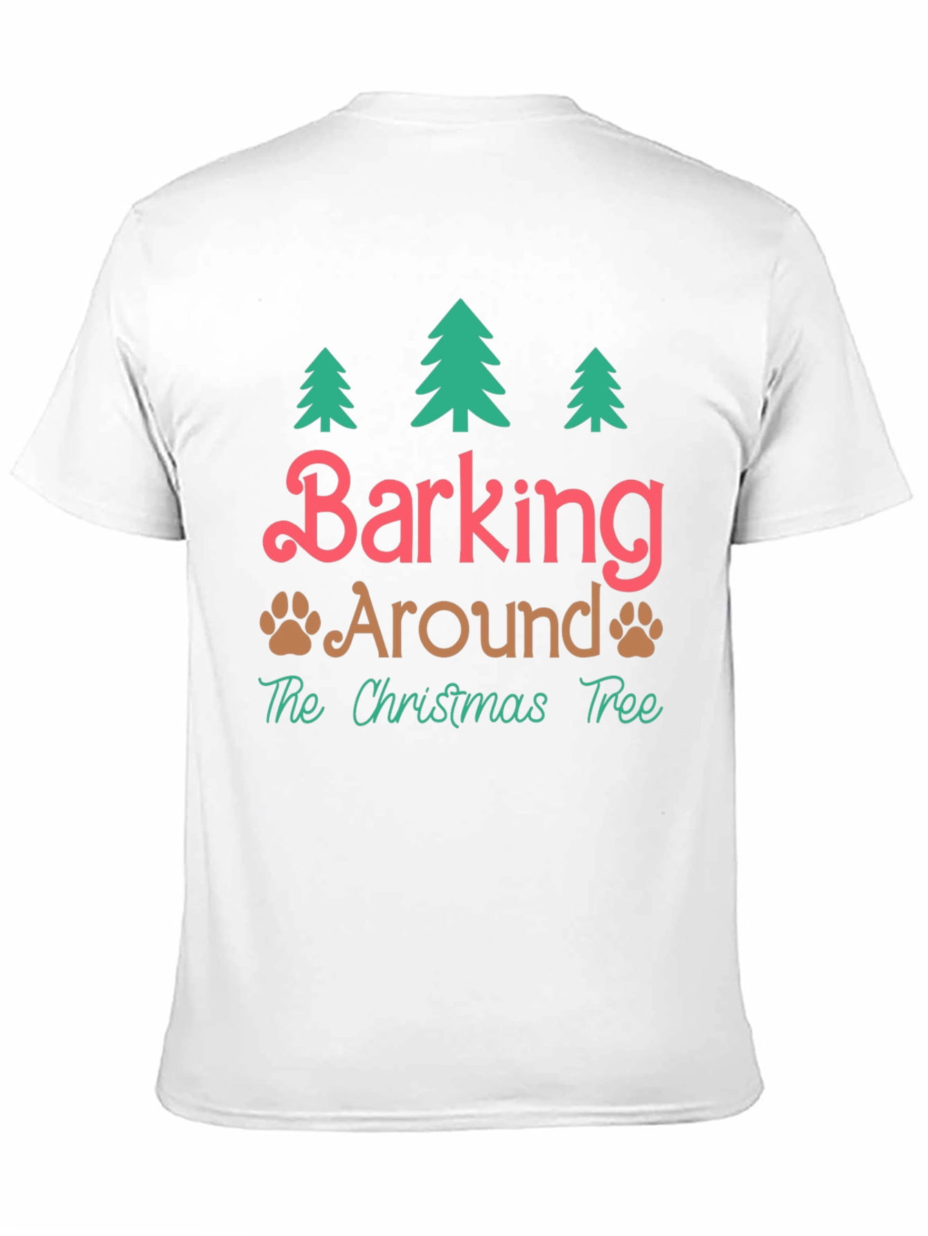 Festive Barking Around Christmas T-Shirt