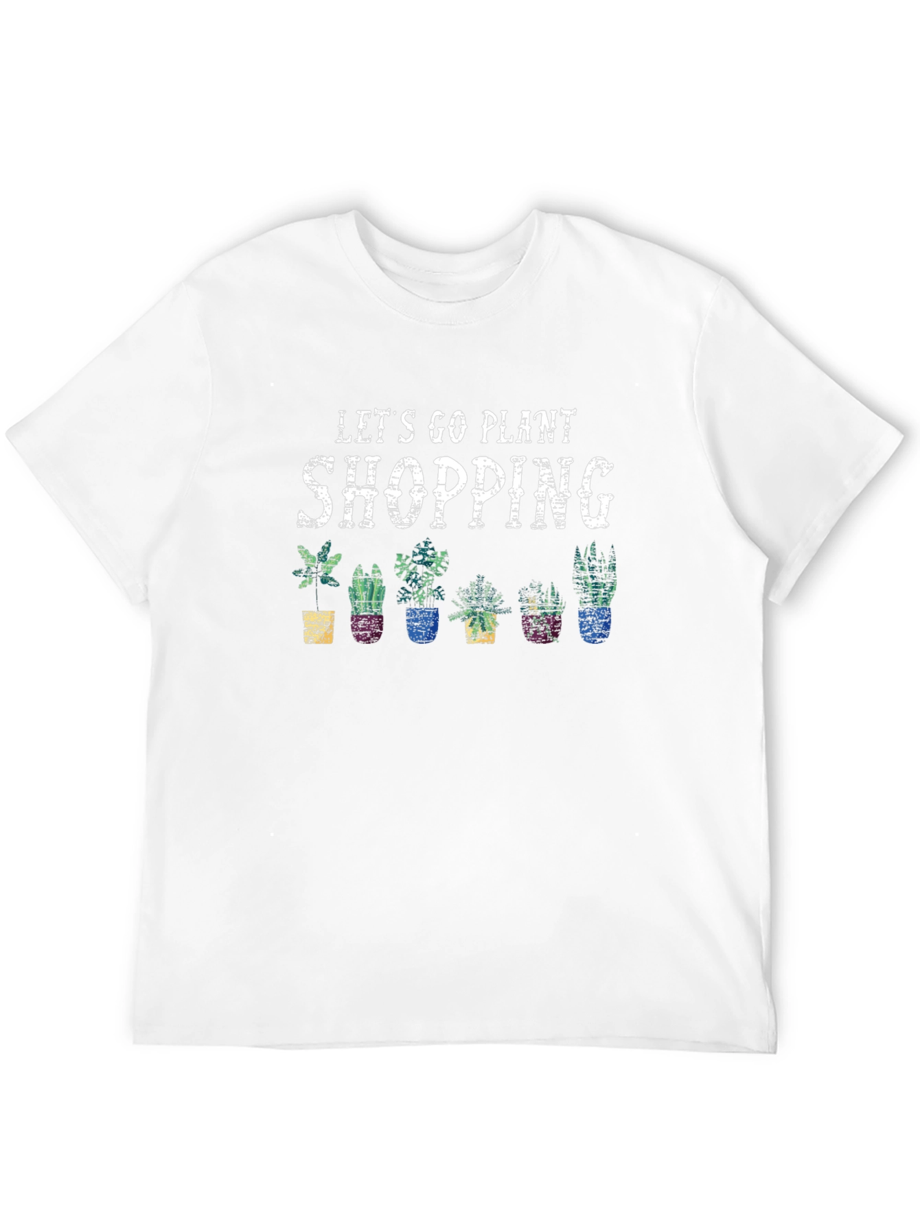 Plant Shopping T-Shirt - Fun Gardener Tee