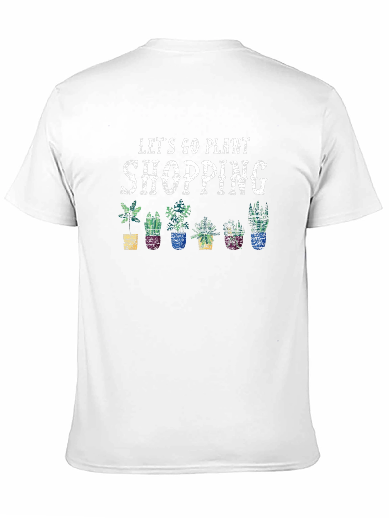 Plant Shopping T-Shirt - Fun Gardener Tee