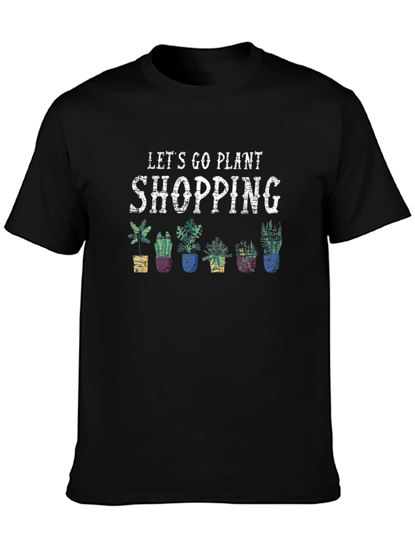 Plant Shopping T-Shirt - Fun Gardener Tee