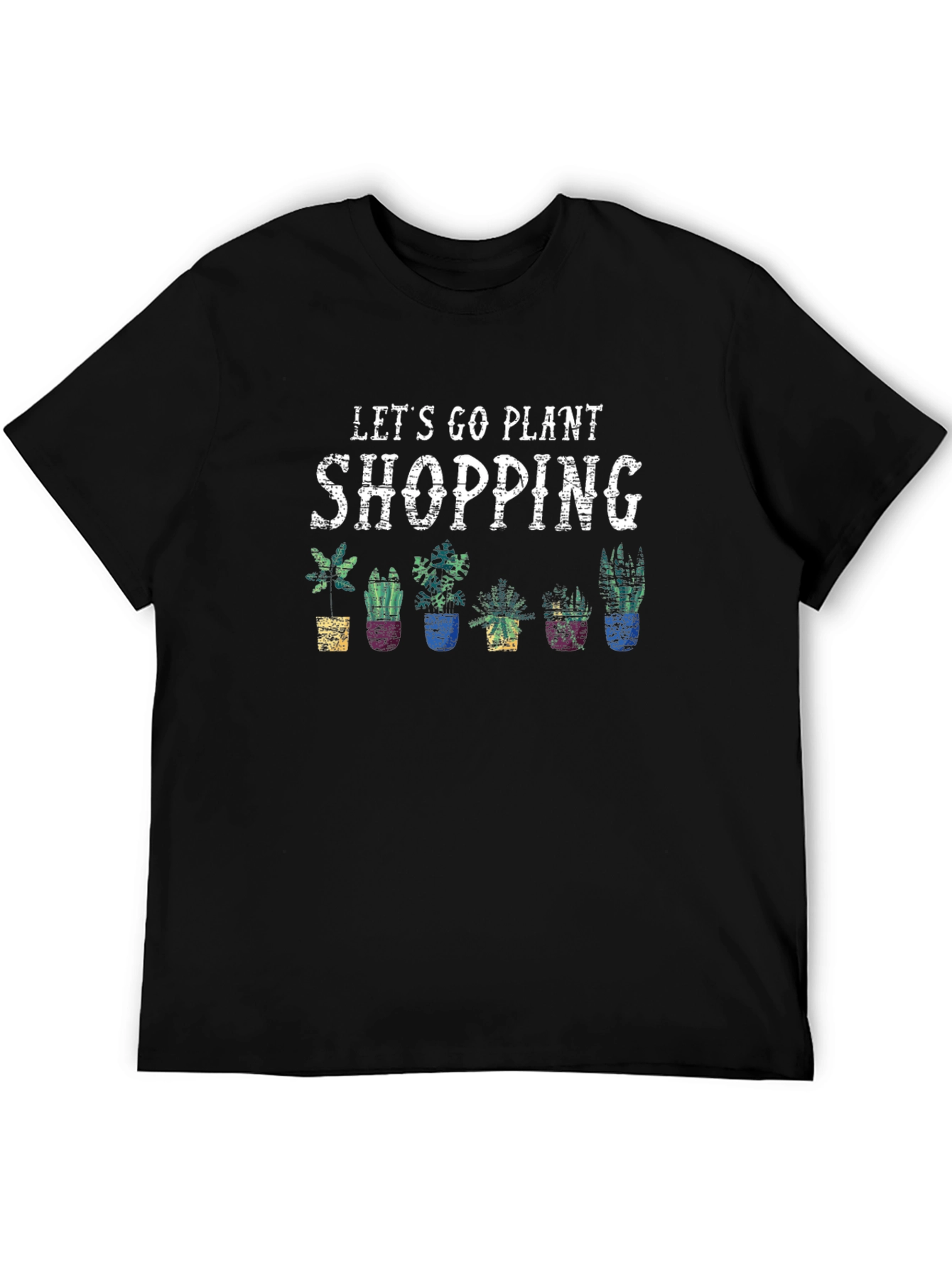 Plant Shopping T-Shirt - Fun Gardener Tee