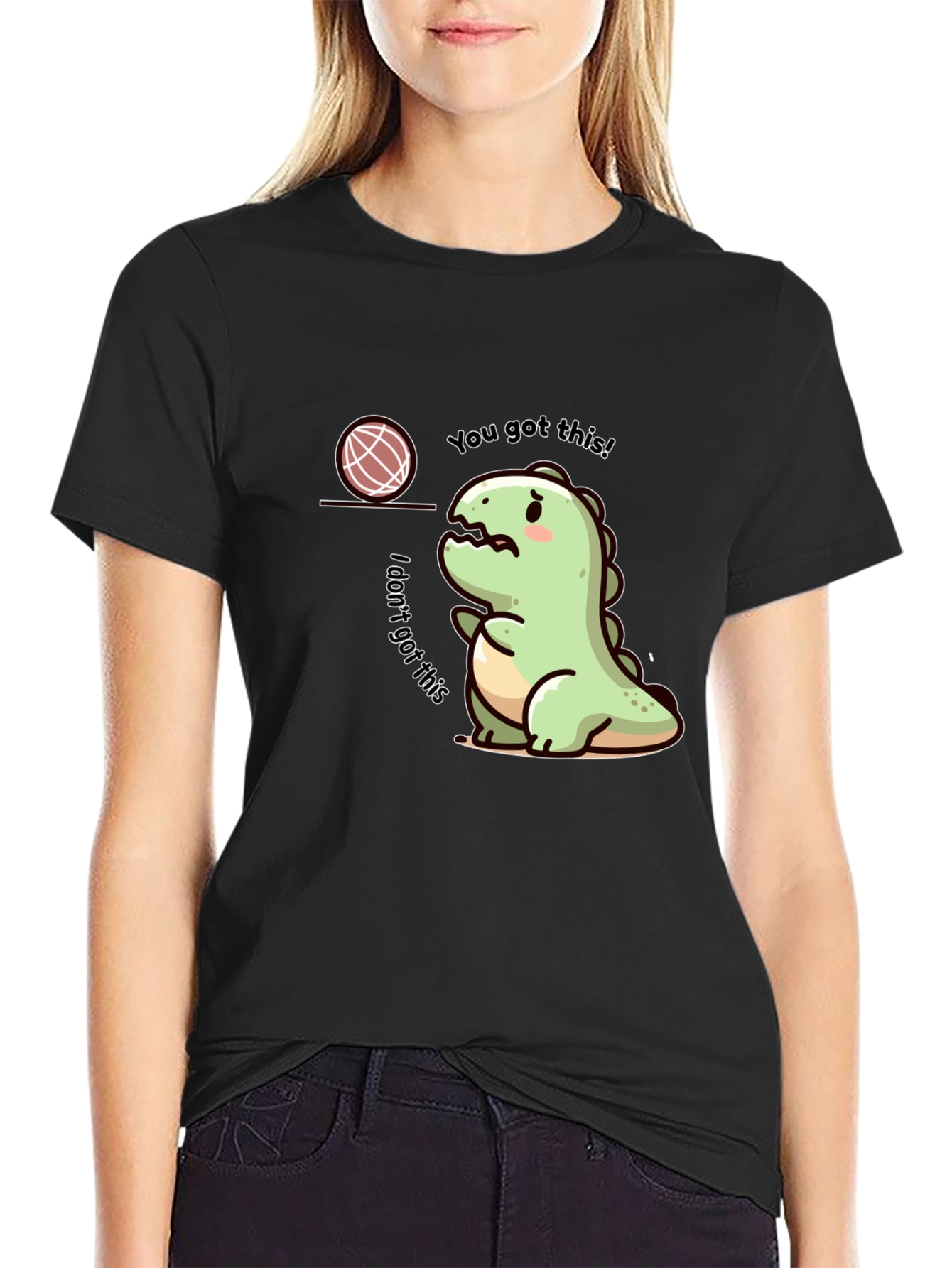 Dino Doubts T-Shirt - Cute and Relatable