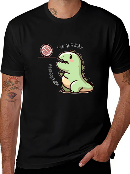 Dino Doubts T-Shirt - Cute and Relatable