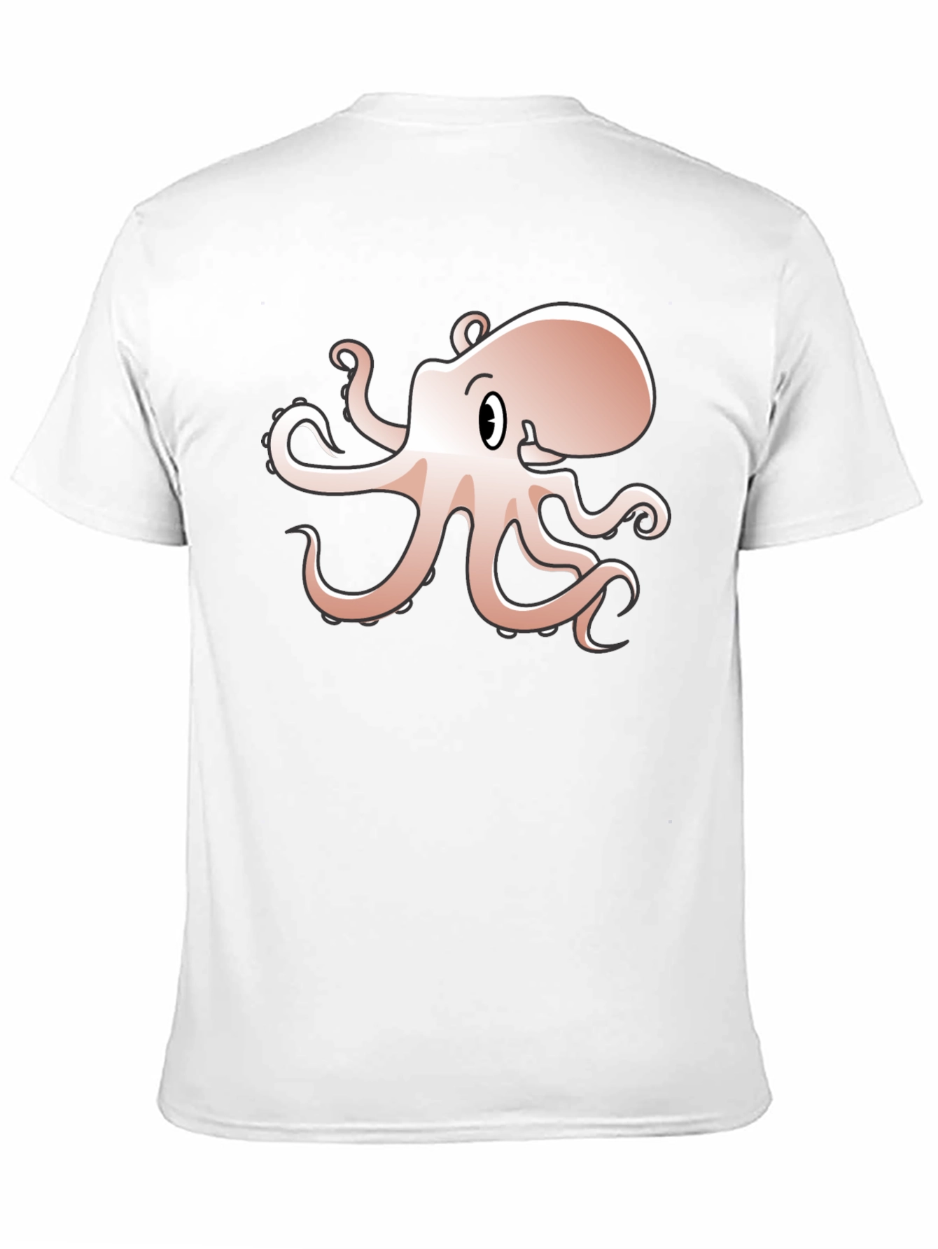 Octopus Graphic Black T-Shirt