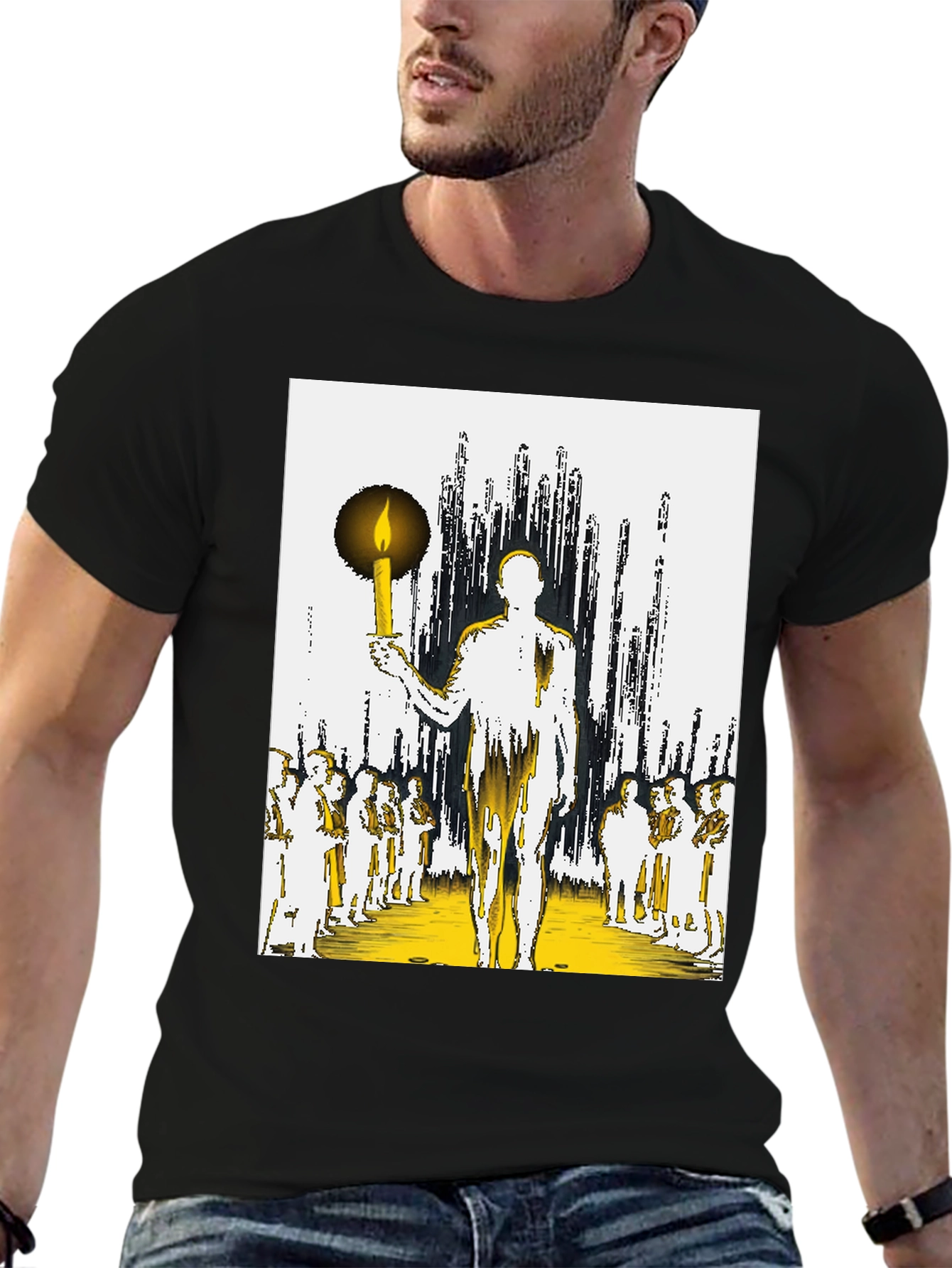 Enlightened Graphic Tee - Black