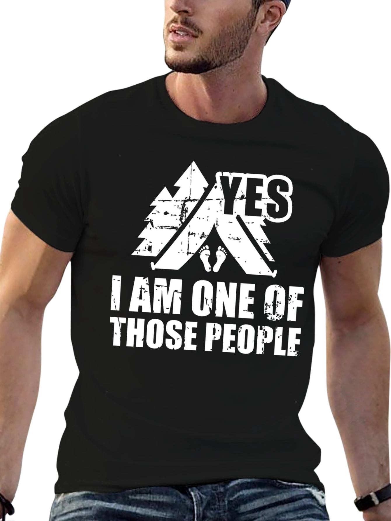 Yes I Am One Of Those People Camping T-Shirt
