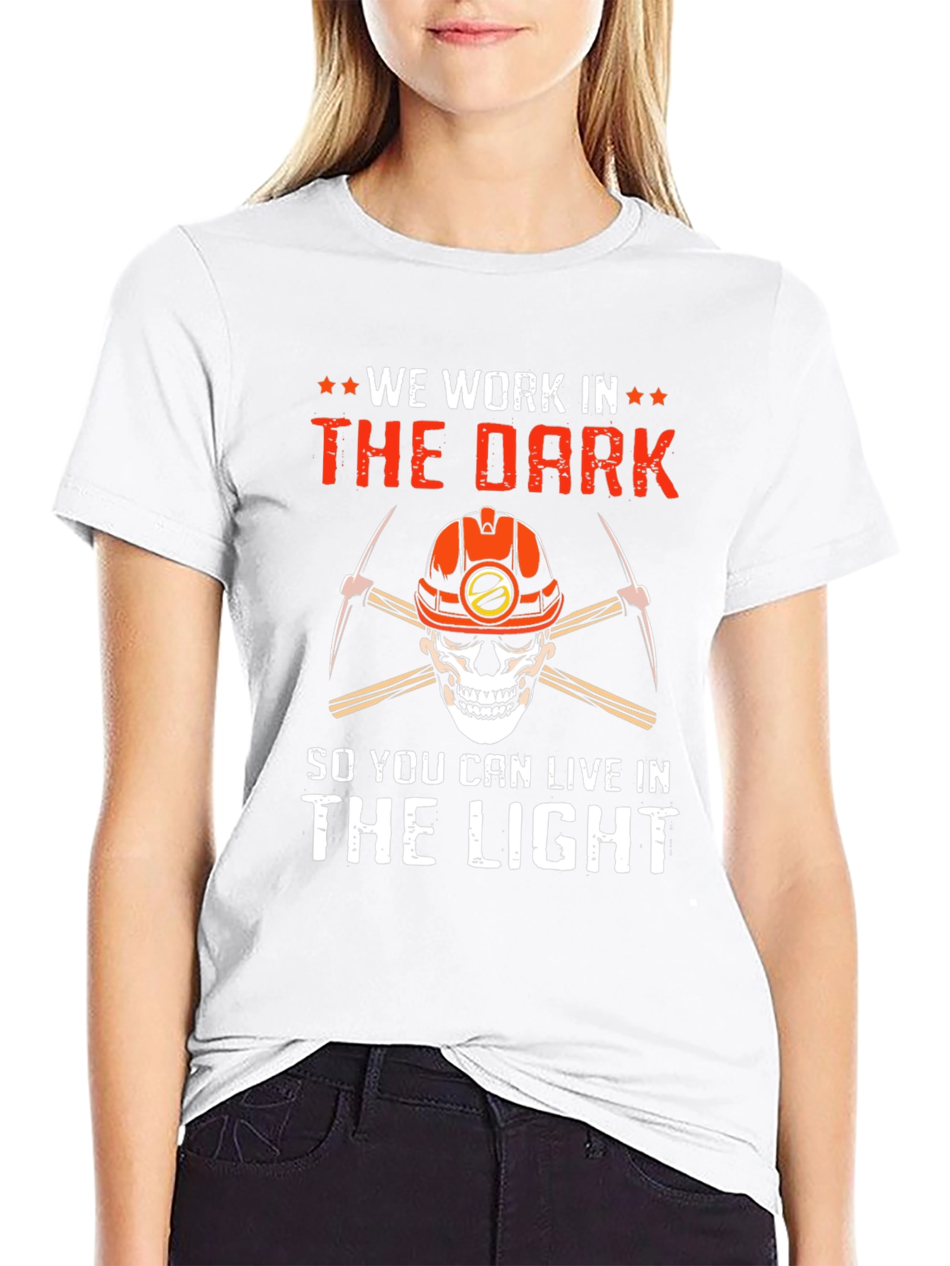 We Work In The Dark T-Shirt