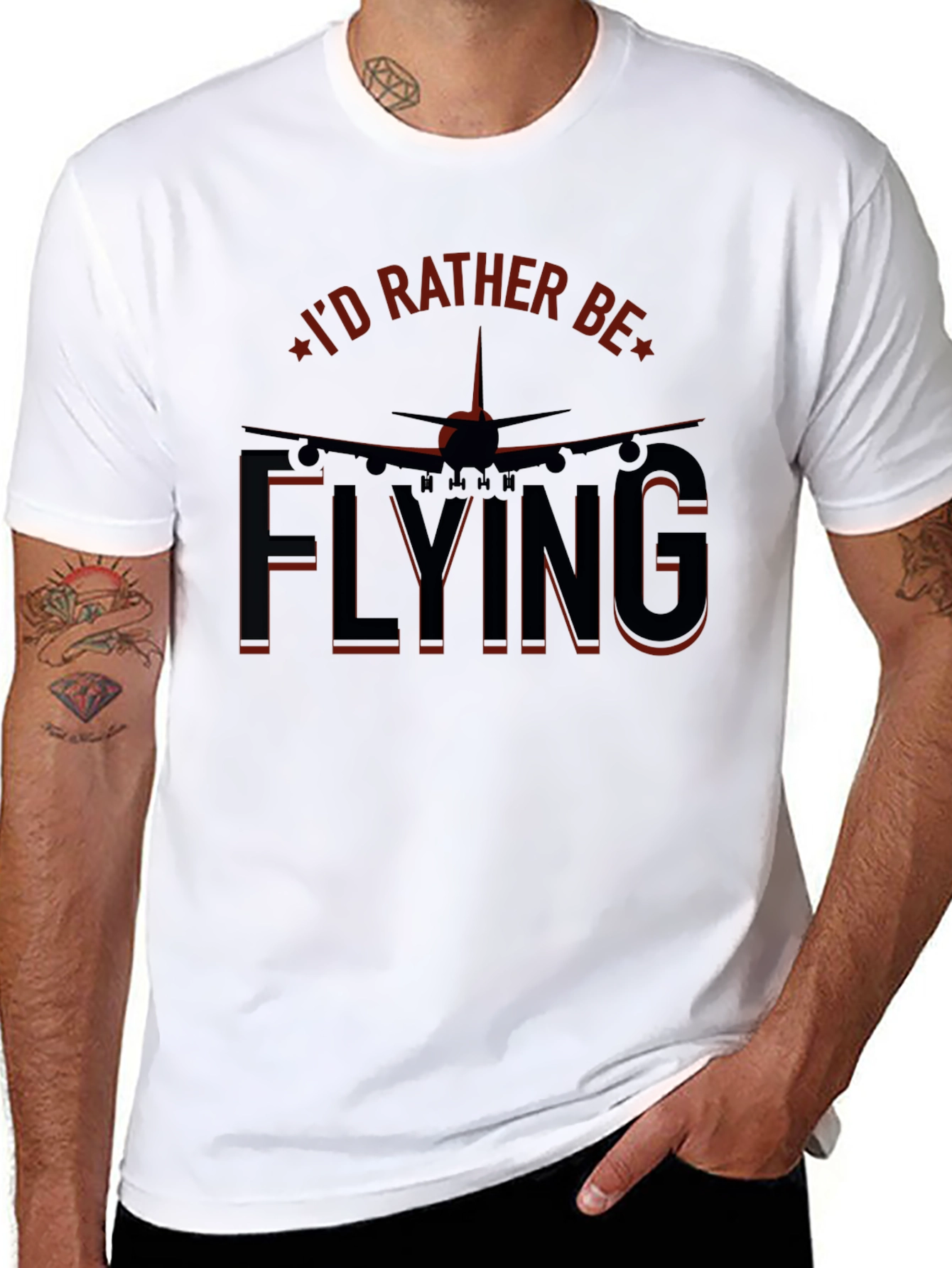 Id Rather Be Flying T-Shirt