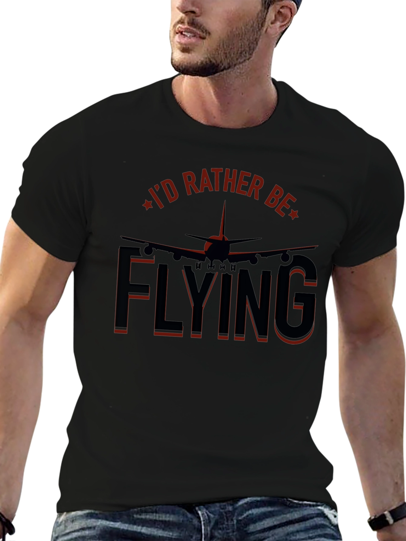 Id Rather Be Flying T-Shirt