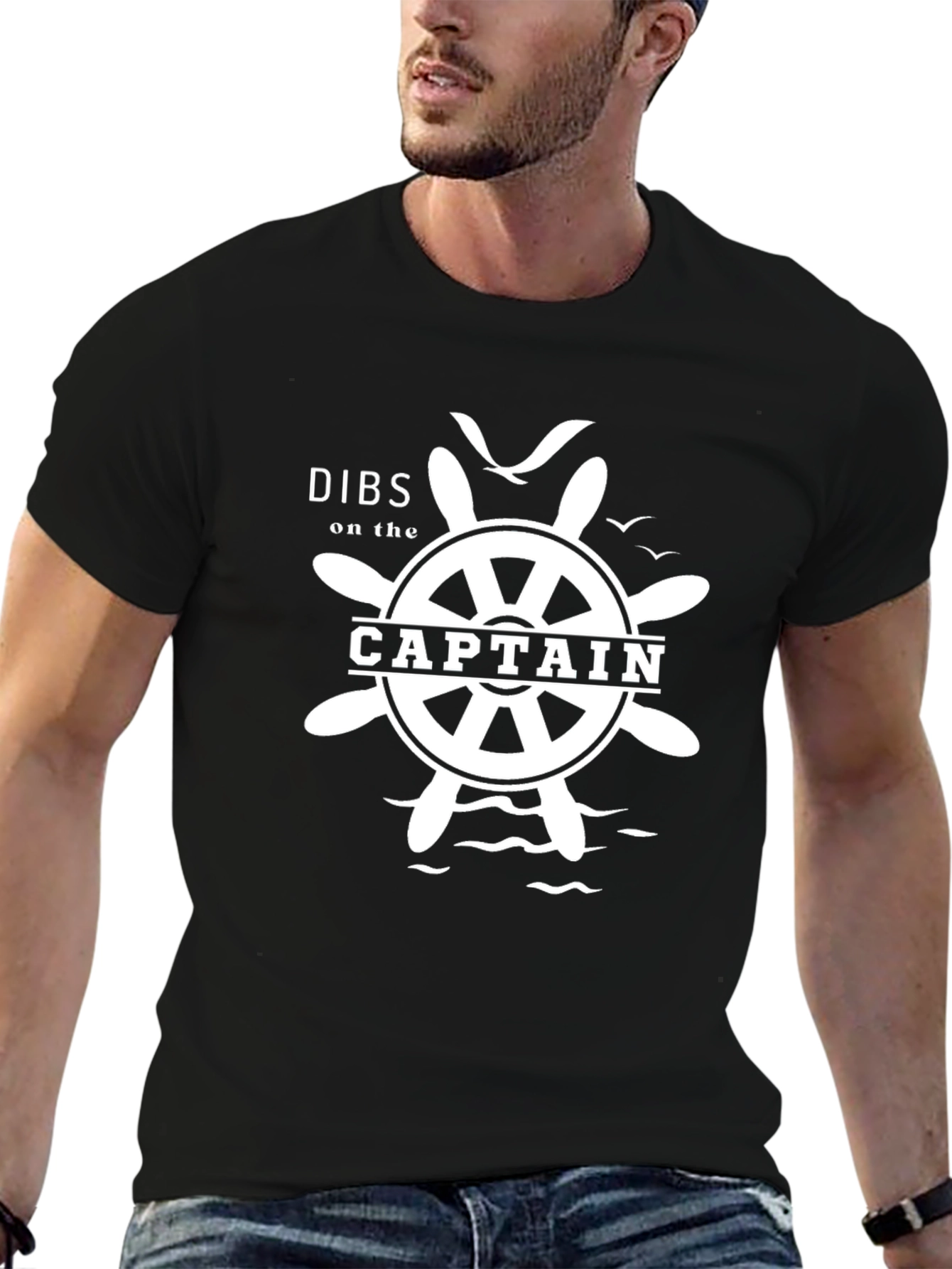 Dibs on the Captain T-Shirt Nautical Theme