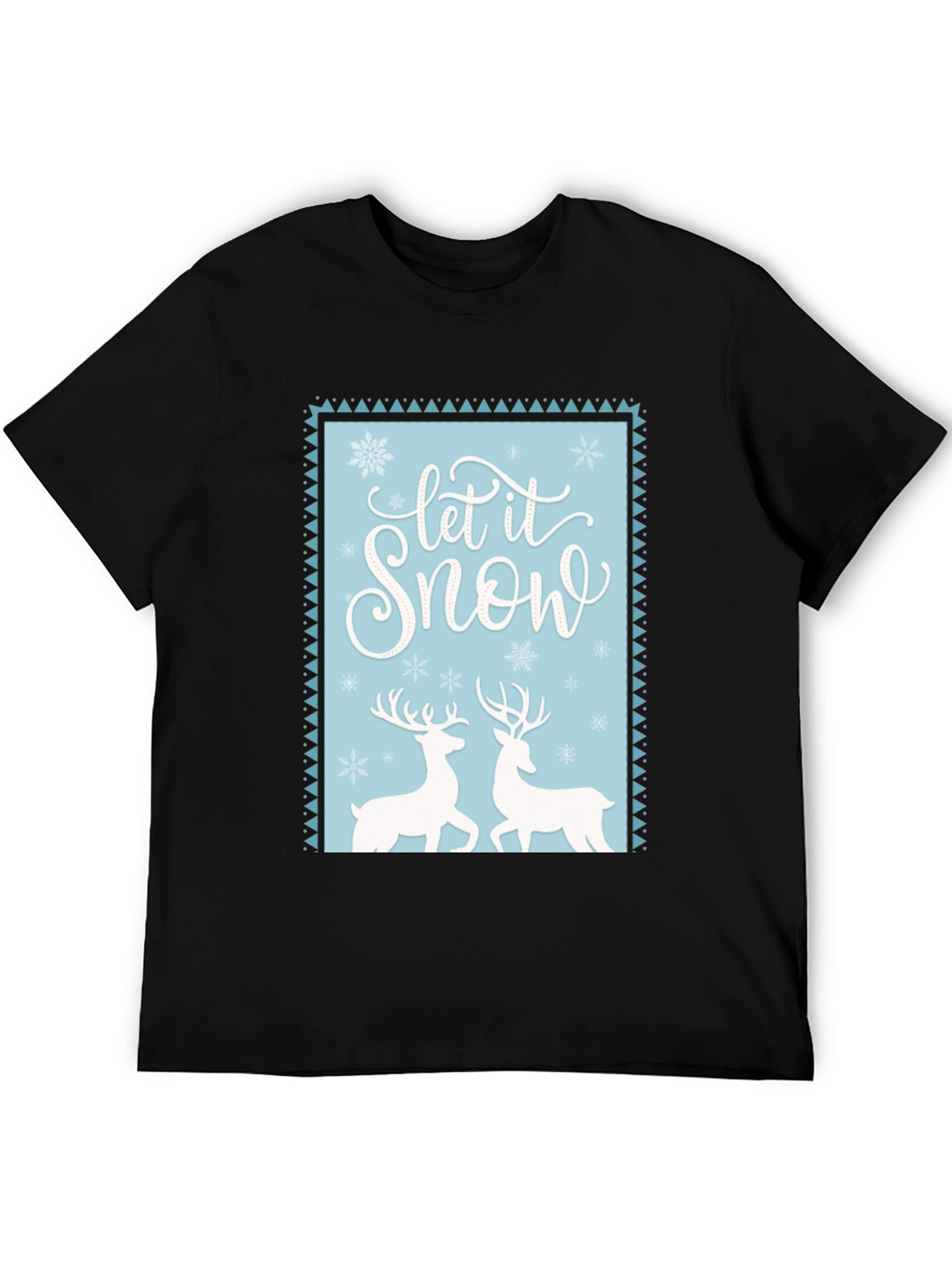 Let it Snow Reindeer Graphic Tee
