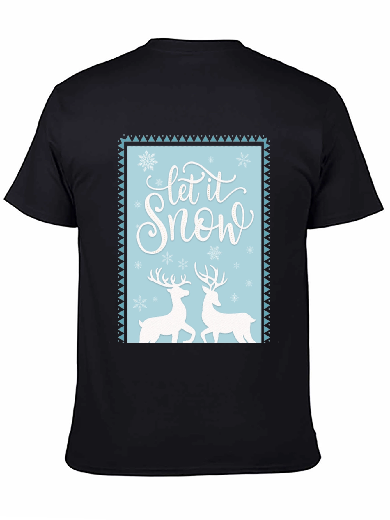 Let it Snow Reindeer Graphic Tee