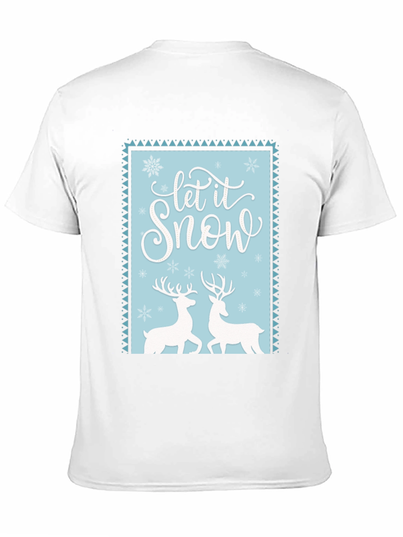 Let it Snow Reindeer Graphic Tee