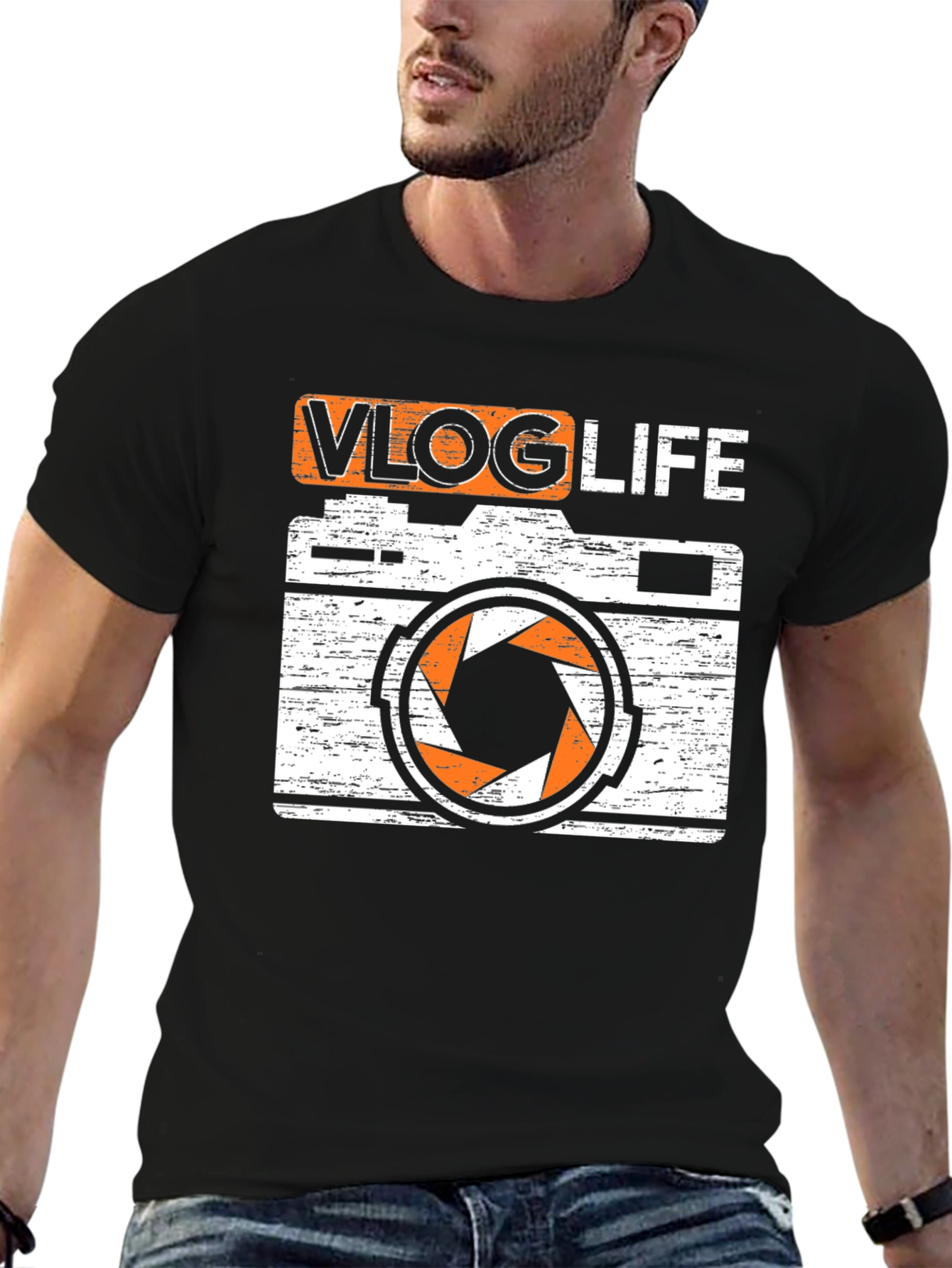 Vlog Life Camera T-Shirt